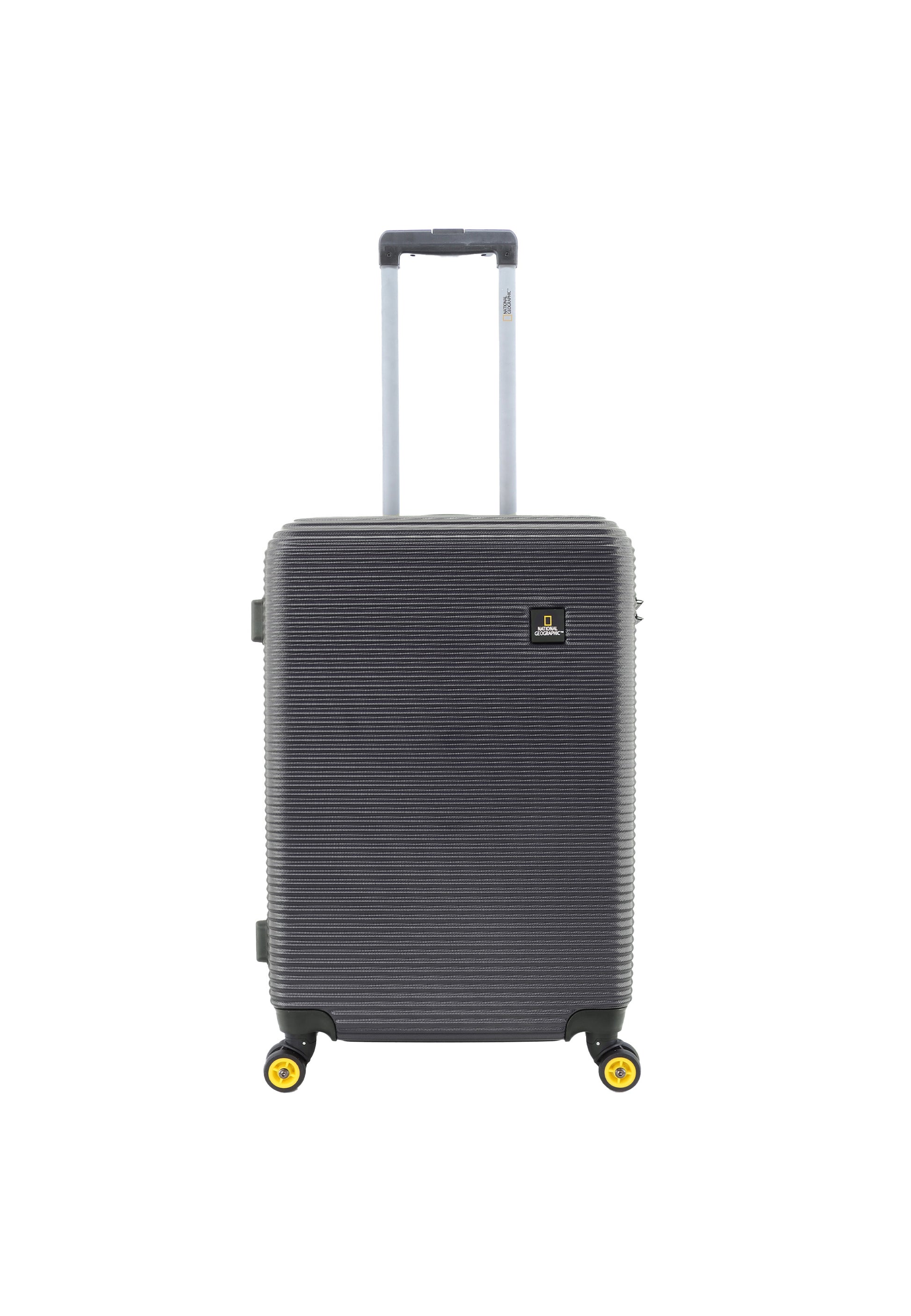 National Geographic - Abroad Hartschalenkoffer / Trolley / Reisekoffer - 67 cm - (Medium) - Schwarz