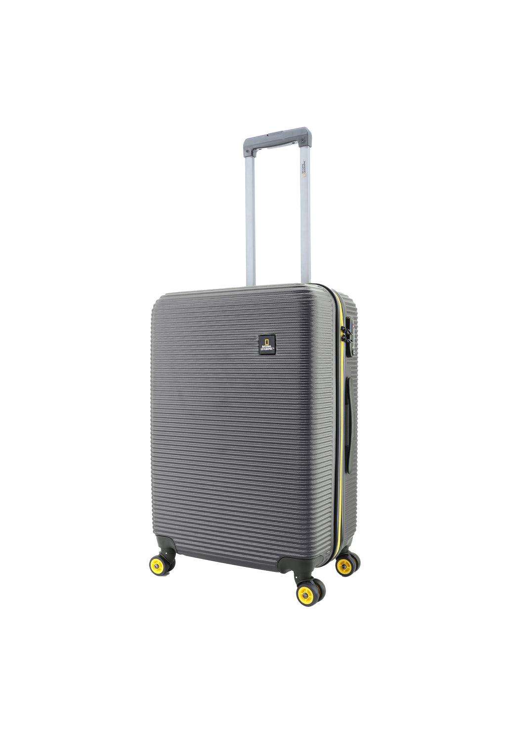 National Geographic - Abroad Hartschalenkoffer / Trolley / Reisekoffer - 67 cm - (Medium) - Schwarz