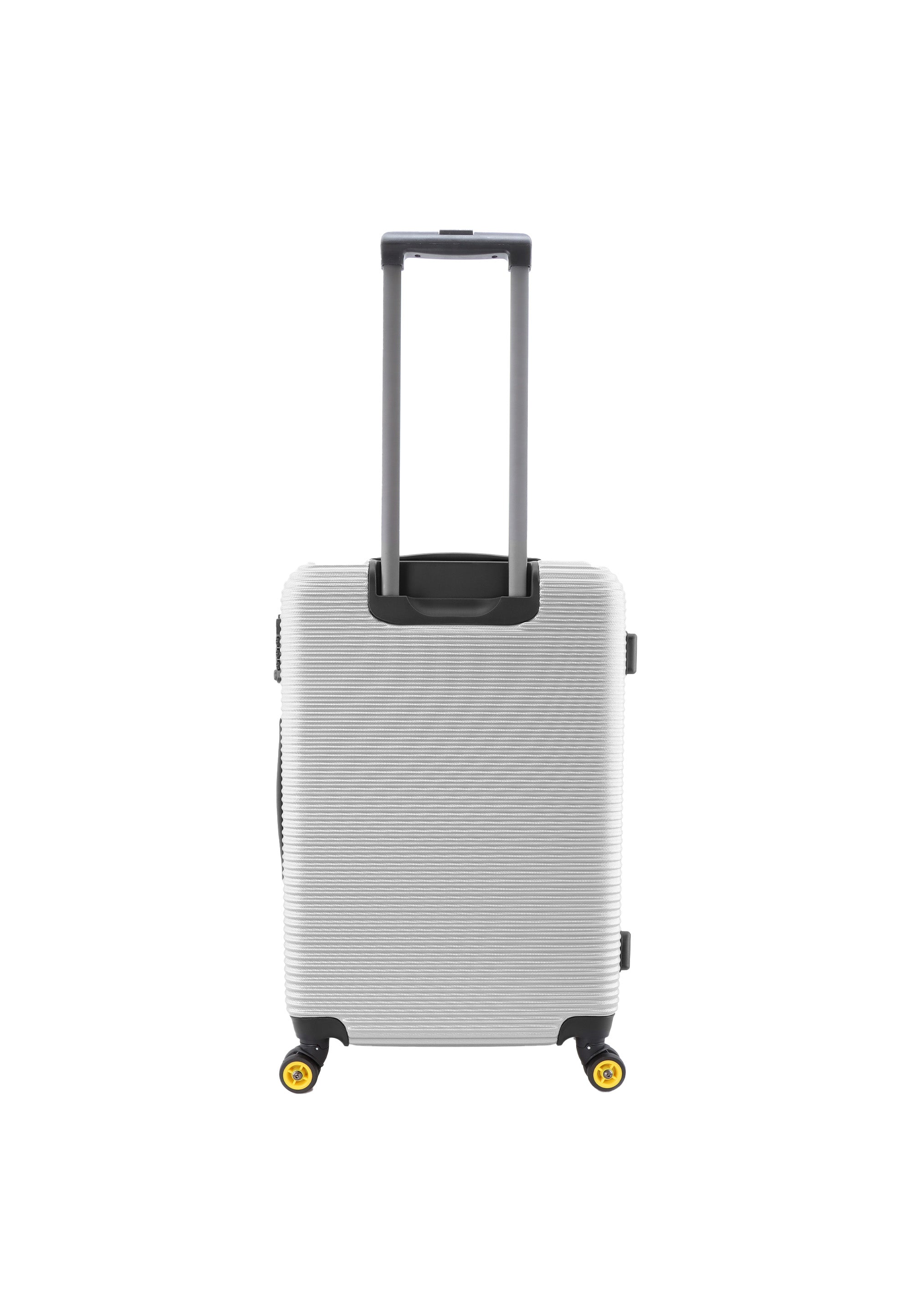 National Geographic - Abroad Hartschalenkoffer / Trolley / Reisekoffer - 67 cm - (Medium) - Silber