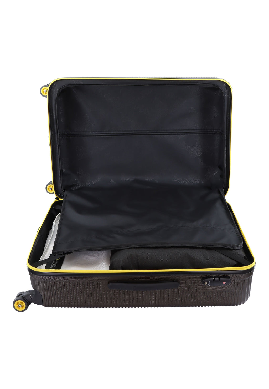 National Geographic Abroad Hartschalenkoffer 76 cm Large Khaki – Produktansicht 8