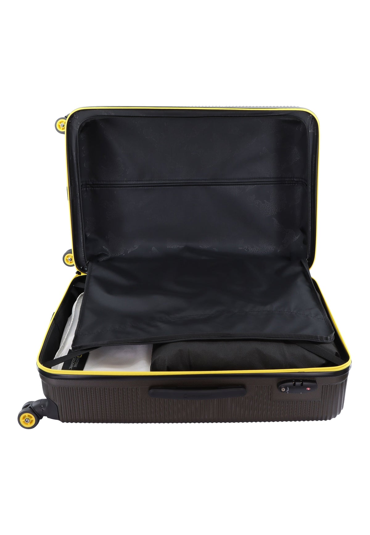 National Geographic Abroad Hartschalenkoffer 76 cm Large Khaki – Produktansicht 8
