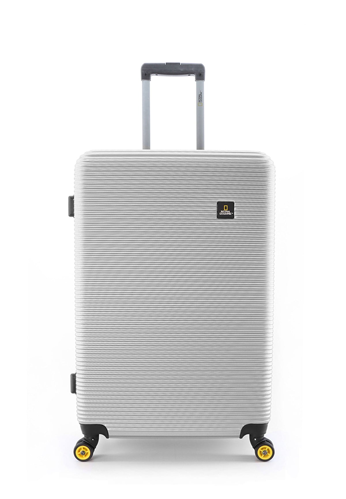 National Geographic Abroad Hartschalenkoffer 76 cm Large Silber – Produktansicht 1