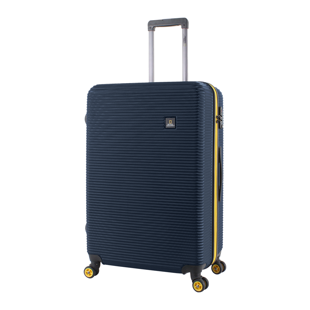 National Geographic Abroad Hartschalenkoffer 76 cm Large Marineblau – Produktansicht 2