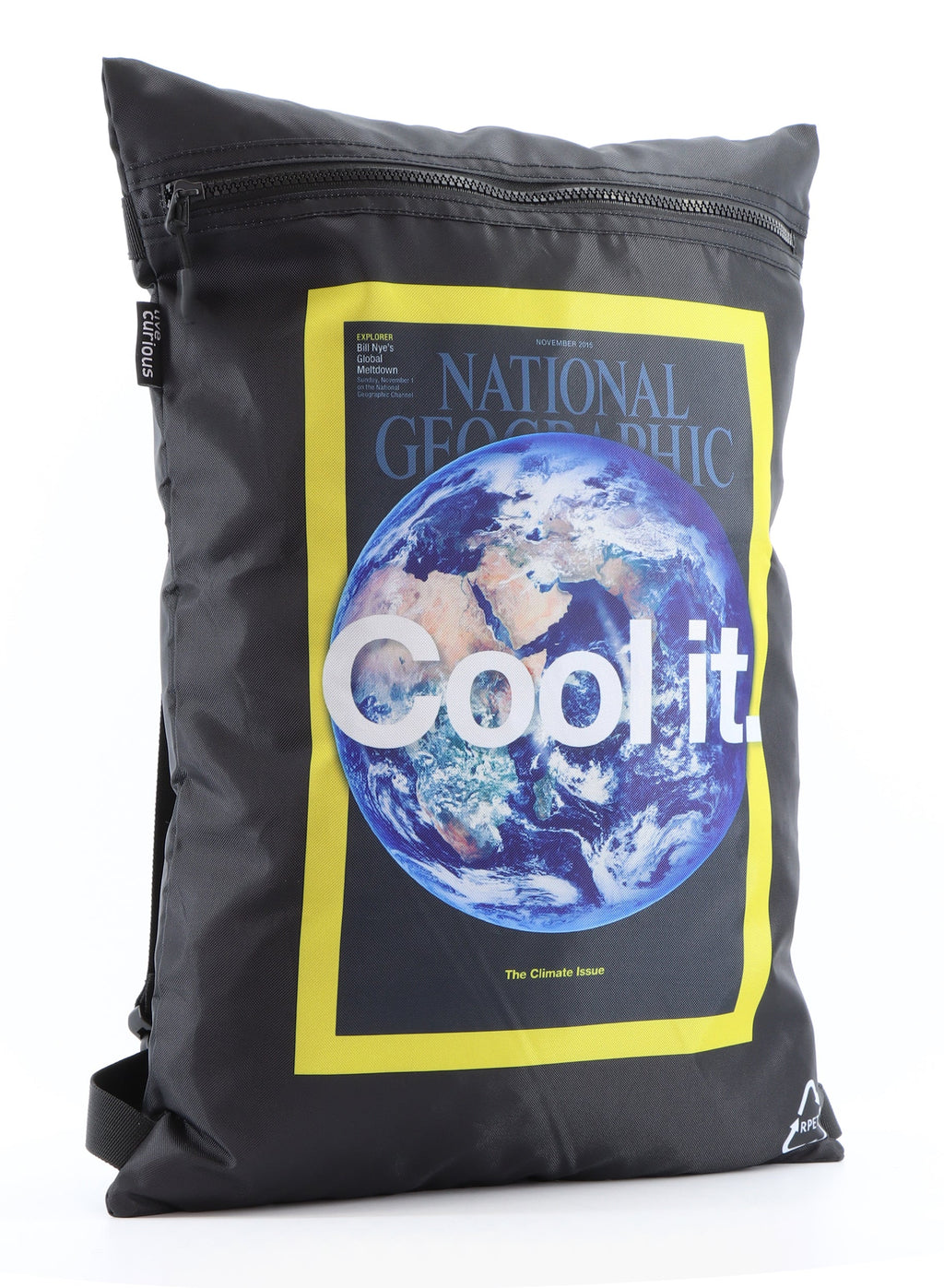 National Geographic Earth Turnbeutel 5 L Schwarz – Produktansicht 4