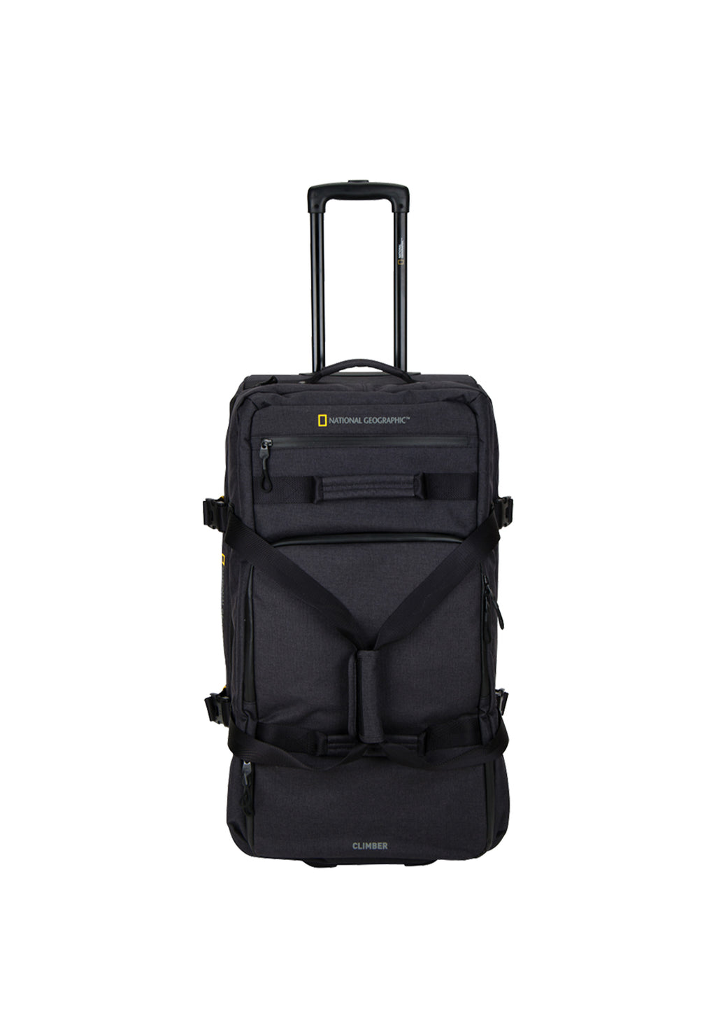 National Geographic - Expedition Weichschalenkoffer / Trolley / Reisekoffer - 71 cm - (Medium) - Schwarz