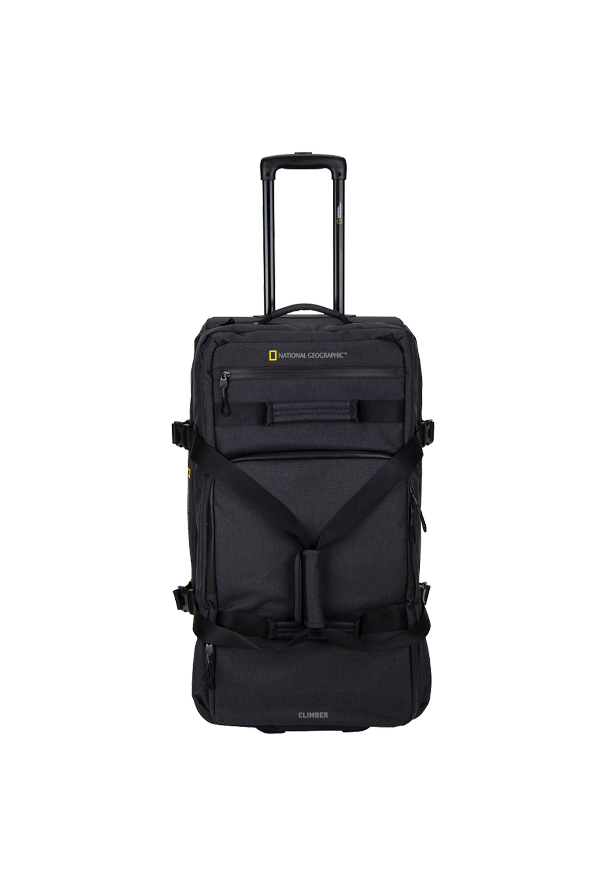 National Geographic - Expedition Weichschalenkoffer / Trolley / Reisekoffer - 71 cm - (Medium) - Schwarz