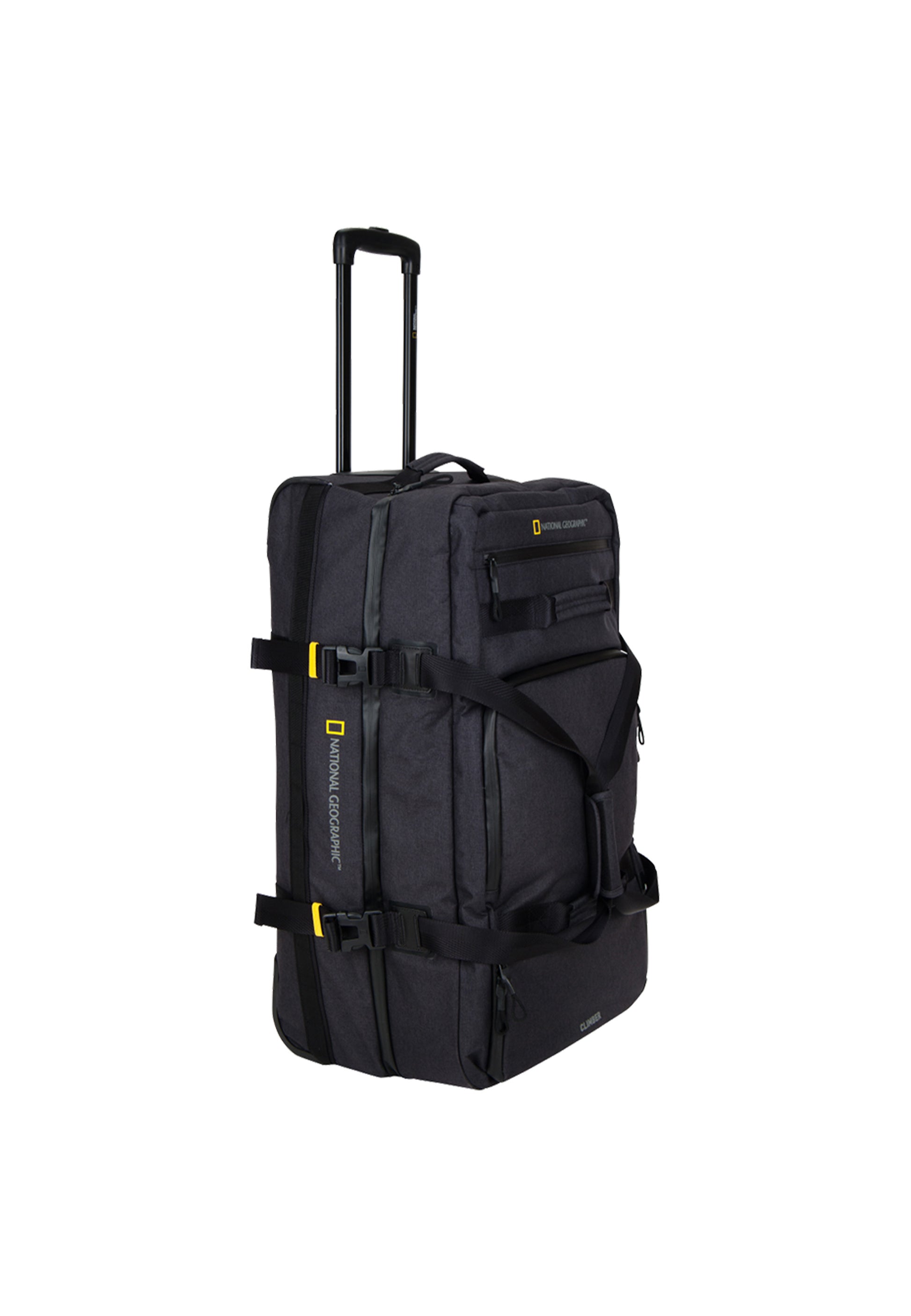 National Geographic - Expedition Weichschalenkoffer / Trolley / Reisekoffer - 71 cm - (Medium) - Schwarz