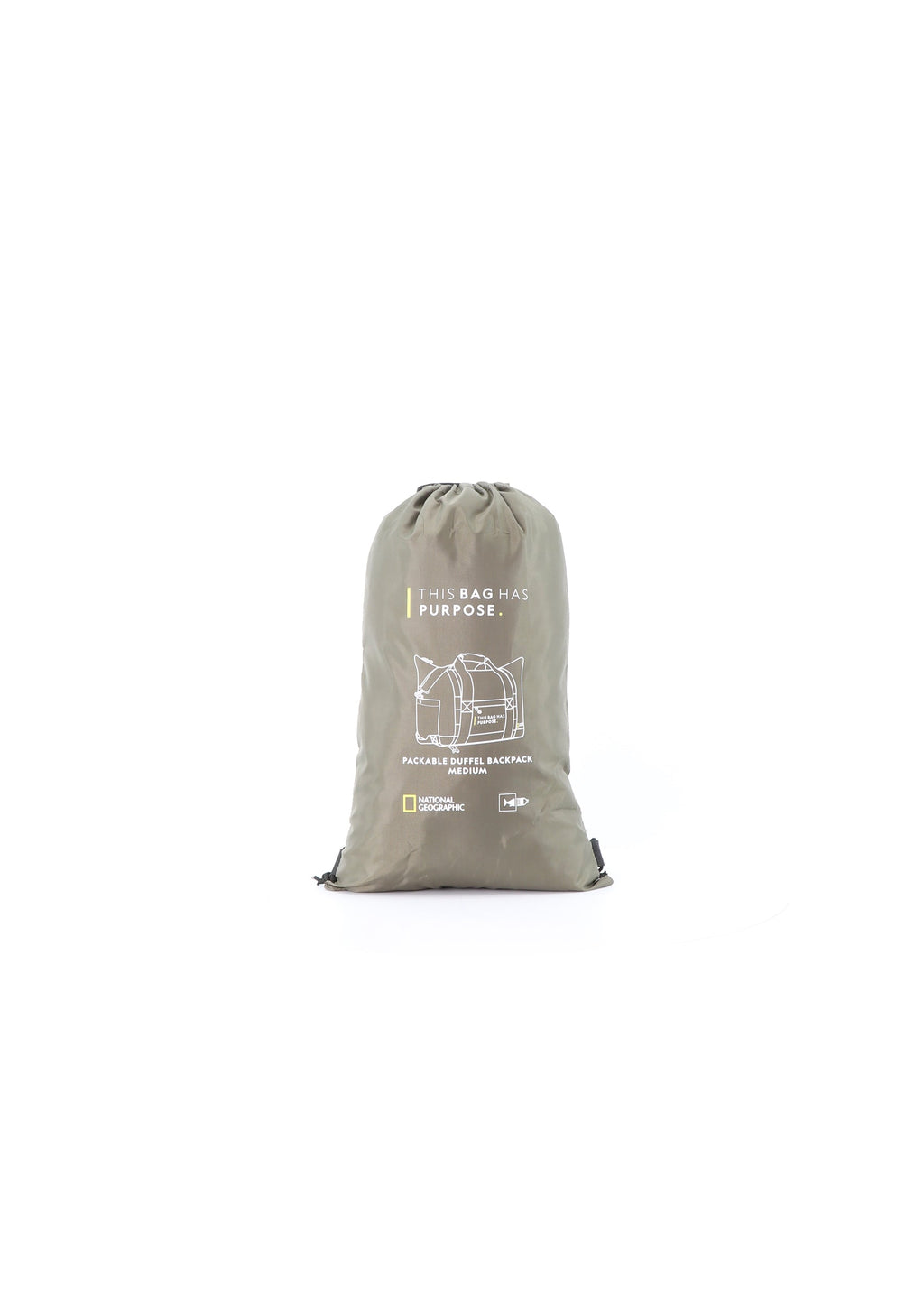 National Geographic Pathway Reisetasche 48 L Khaki – Produktansicht 5