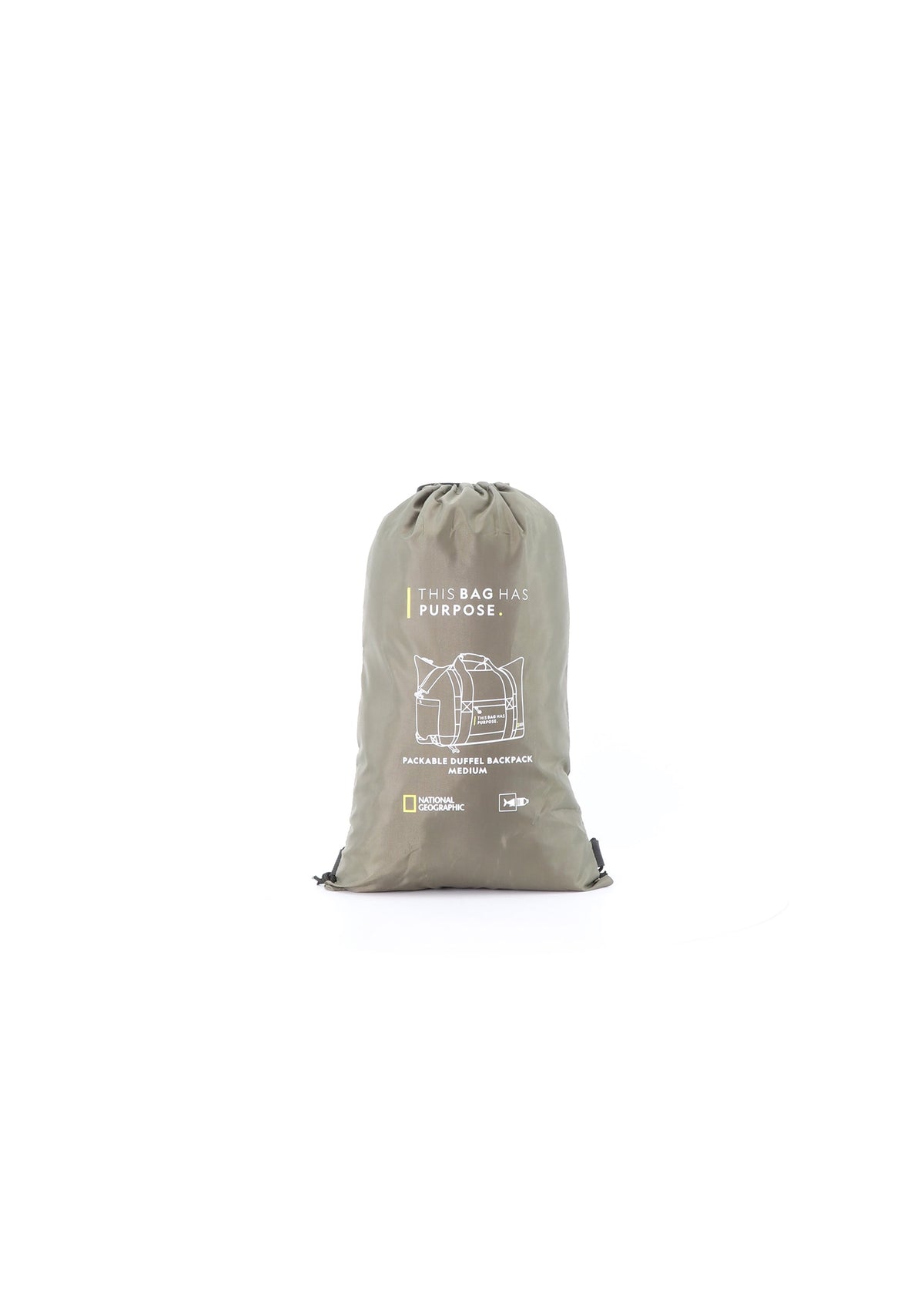 National Geographic Pathway Reisetasche 48 L Khaki – Produktansicht 5
