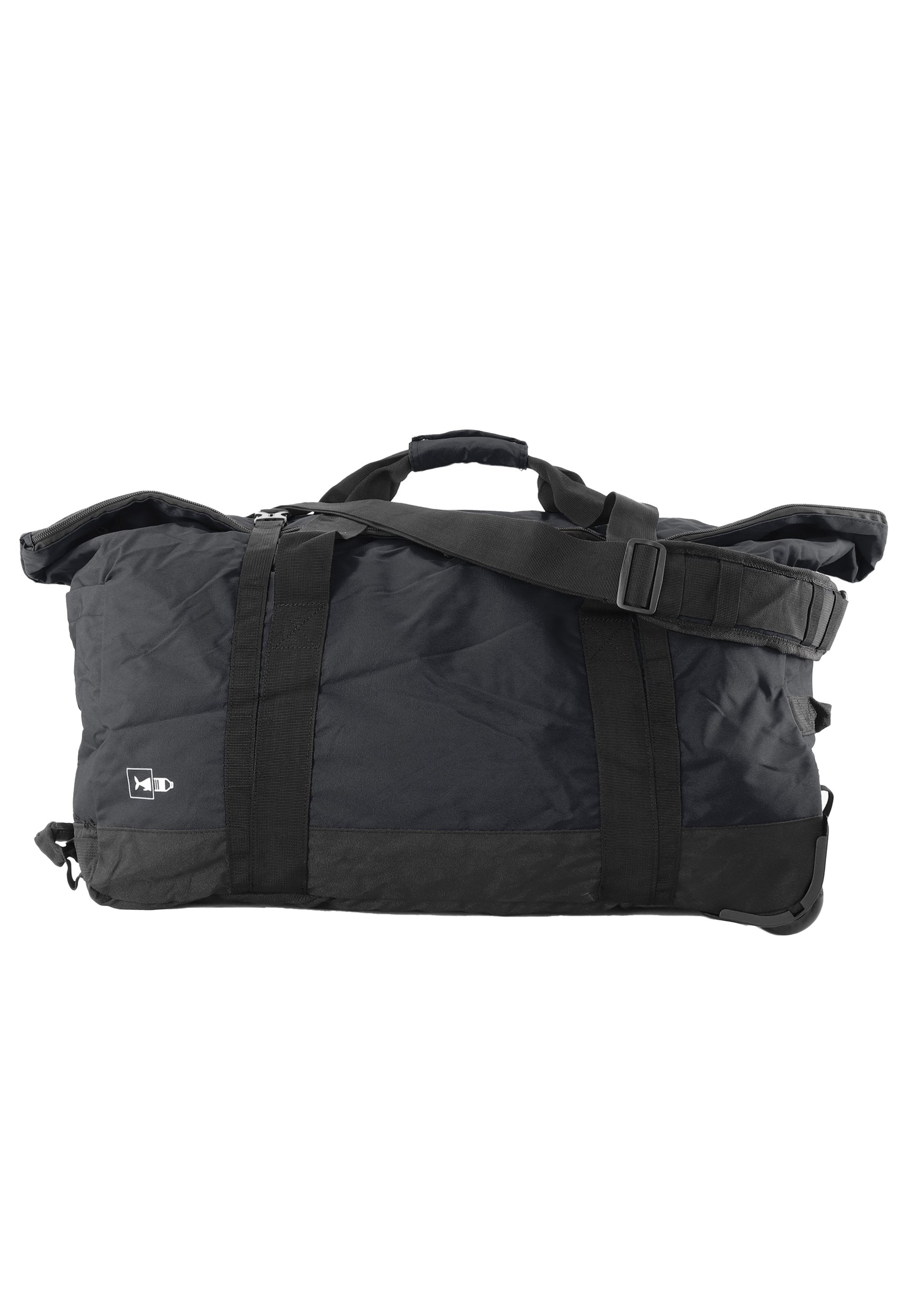National Geographic - Pathway Rollentasche / Trollytasche / Reisetasche mit Rollen - 68L - Schwarz