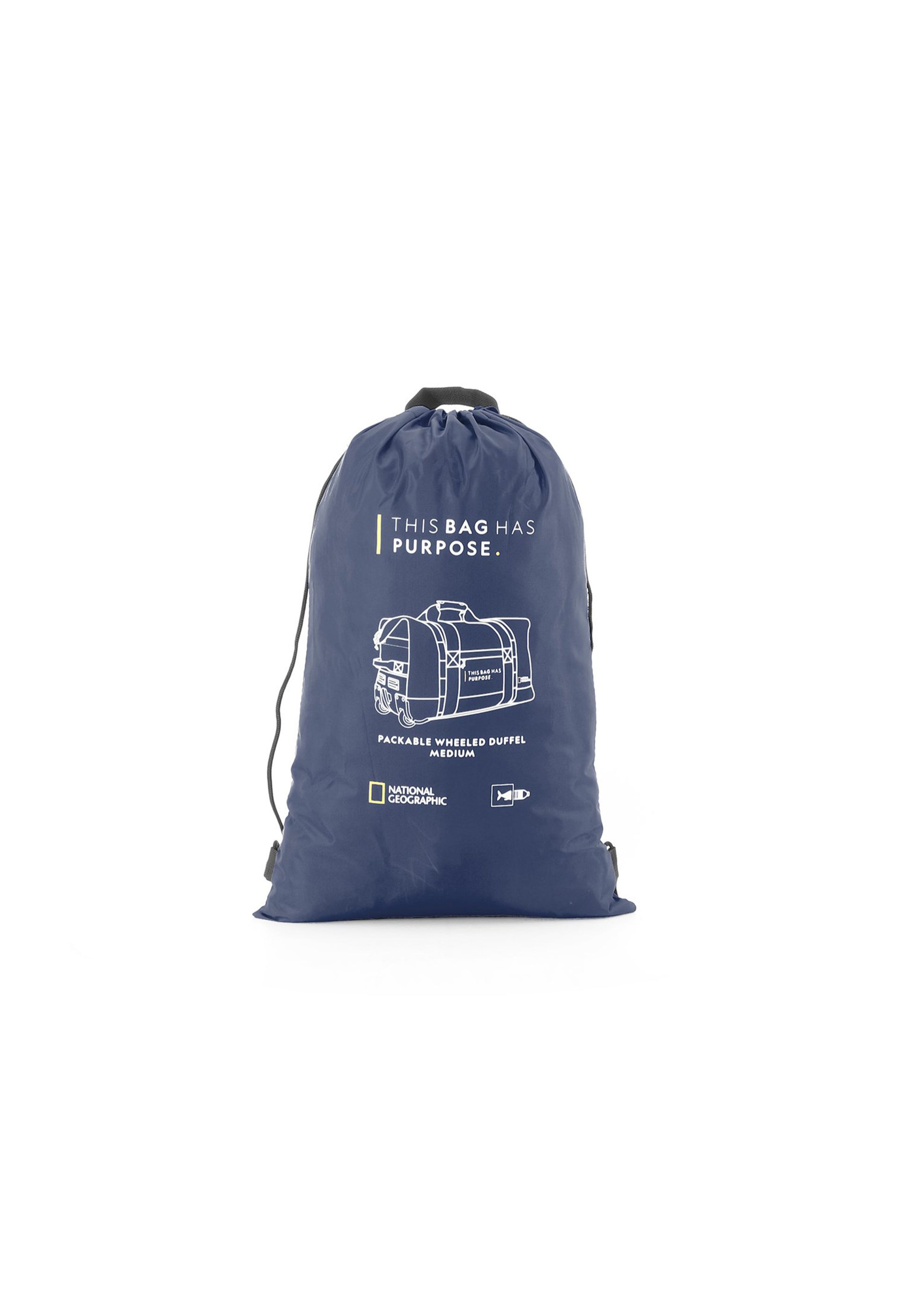 National Geographic - Pathway Rollentasche / Trollytasche / Reisetasche mit Rollen - 68L - Blau