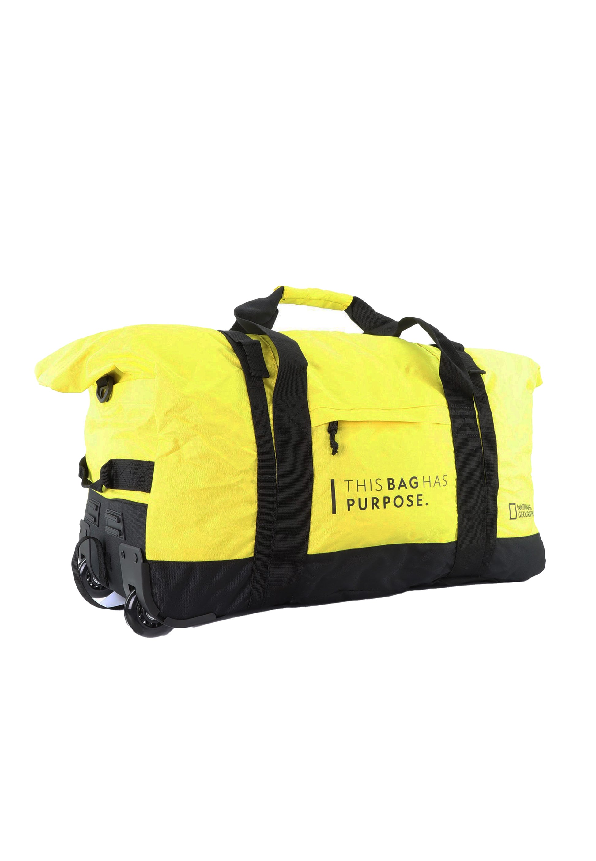 National Geographic - Pathway Rollentasche / Trollytasche / Reisetasche mit Rollen - 68L - Gelb