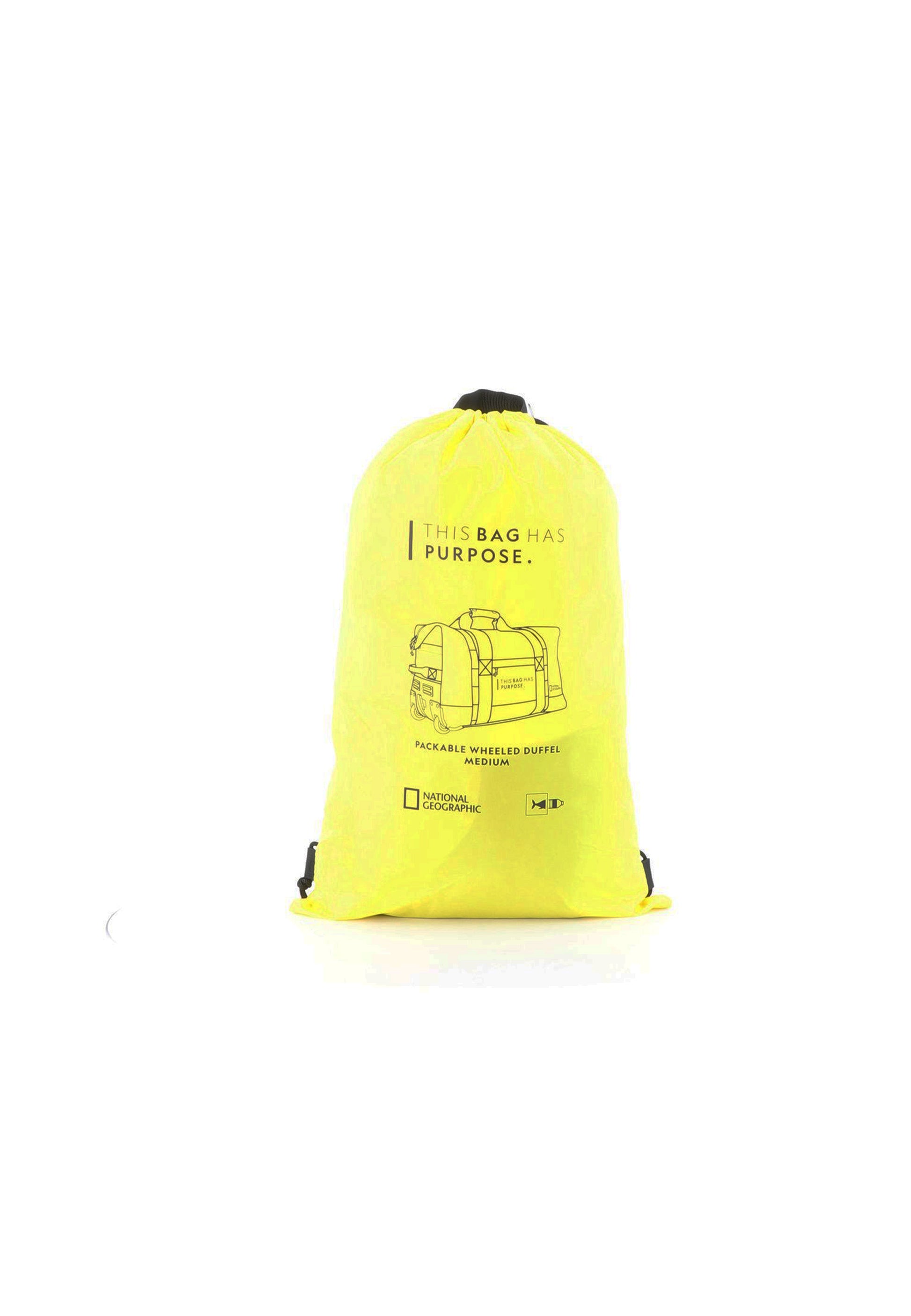 National Geographic - Pathway Rollentasche / Trollytasche / Reisetasche mit Rollen - 68L - Gelb