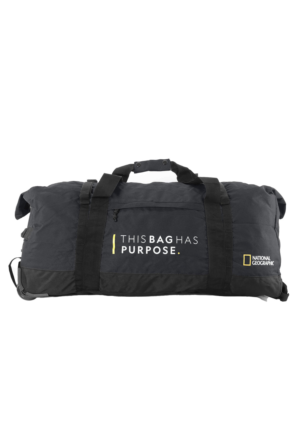 National Geographic - Pathway Rollentasche / Trollytasche / Reisetasche mit Rollen - 92L - Schwarz