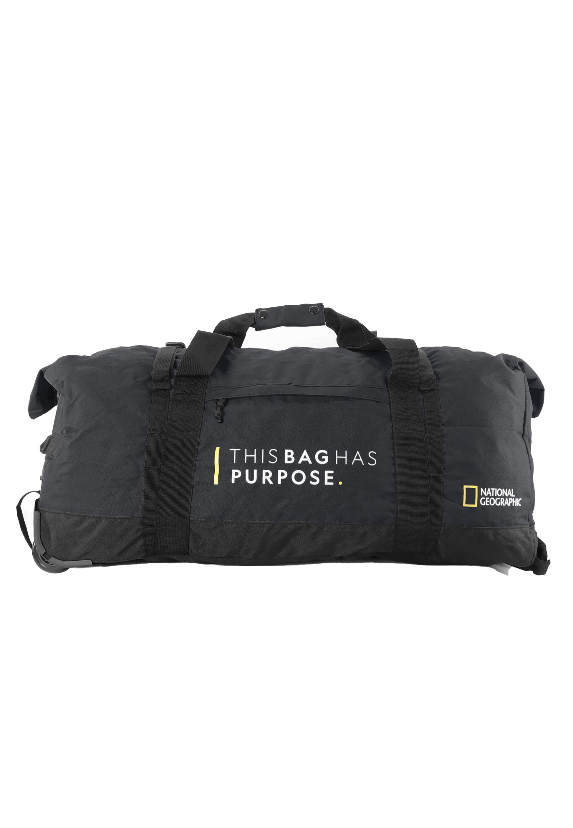 National Geographic - Pathway Rollentasche / Trollytasche / Reisetasche mit Rollen - 92L - Schwarz