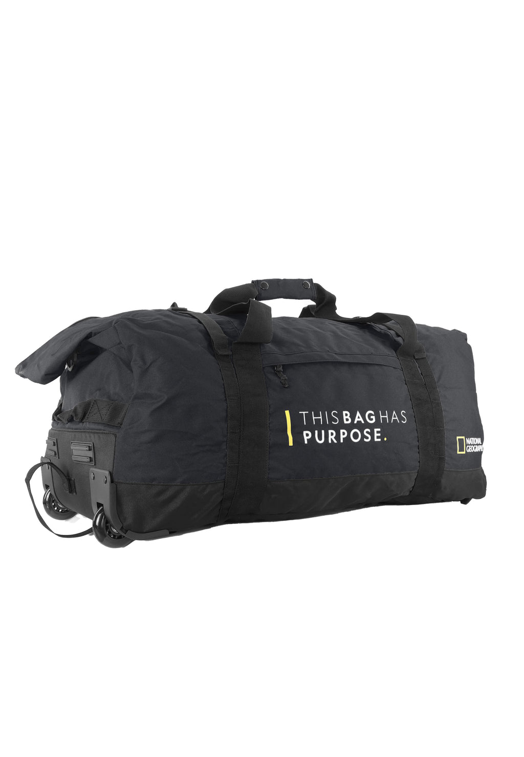 National Geographic - Pathway Rollentasche / Trollytasche / Reisetasche mit Rollen - 92L - Schwarz