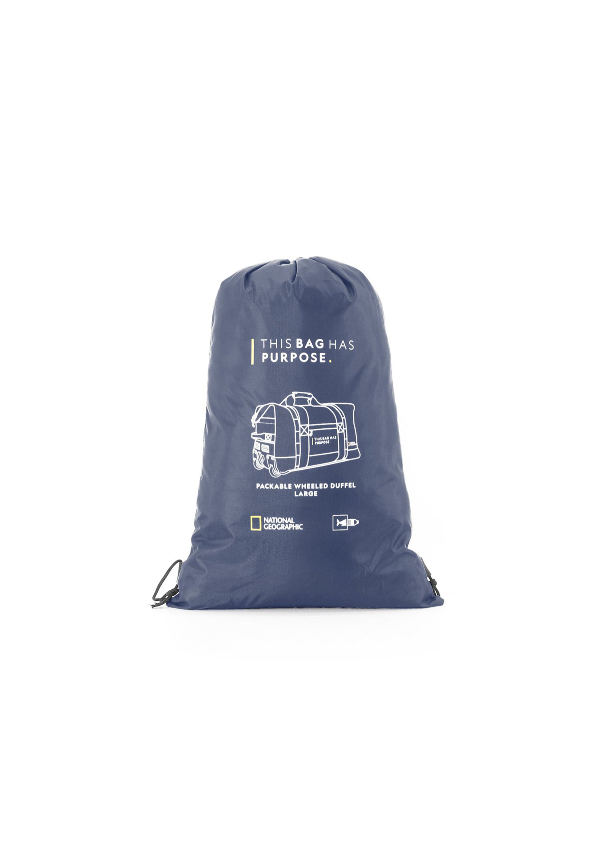 National Geographic - Pathway Rollentasche / Trollytasche / Reisetasche mit Rollen - 92L - Blau