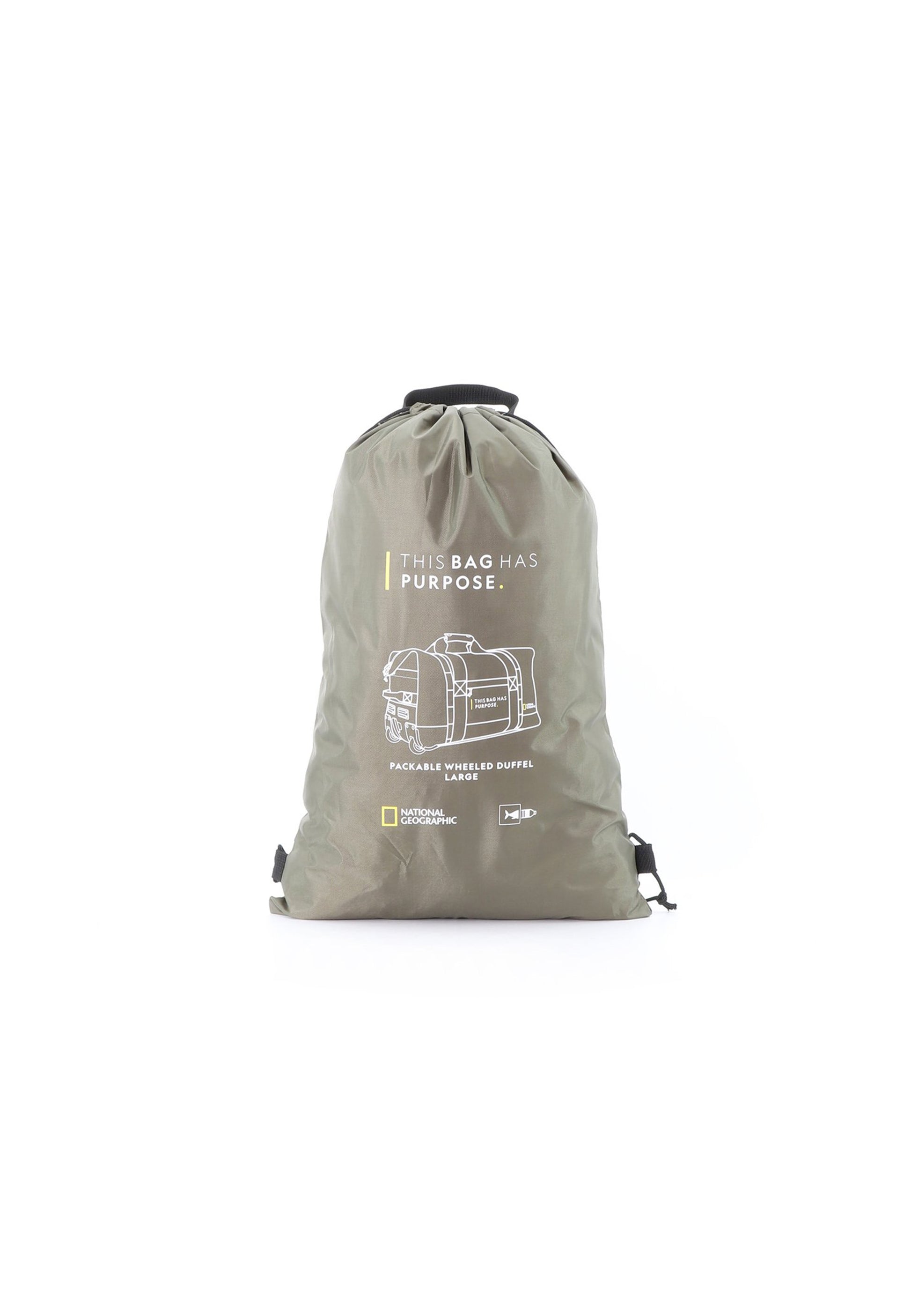 National Geographic - Pathway Rollentasche / Trollytasche / Reisetasche mit Rollen - 92L - Khaki