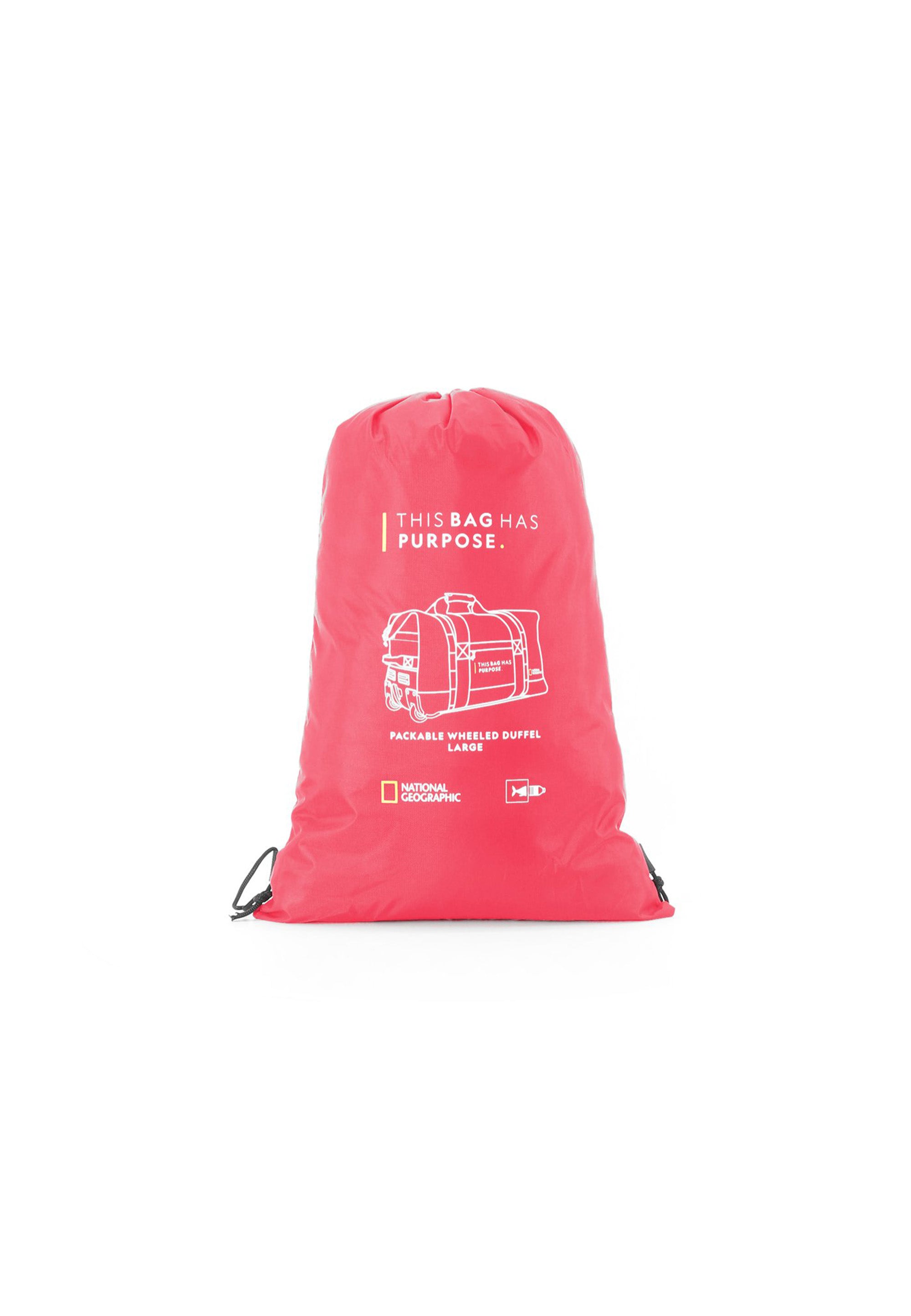 National Geographic - Pathway Rollentasche / Trollytasche / Reisetasche mit Rollen - 92L - Rot