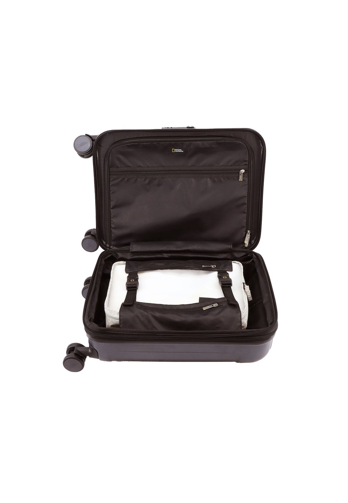 National Geographic Canyon Handgepäckkoffer 55 cm Small Metallic Schlammfarben – Produktansicht 6