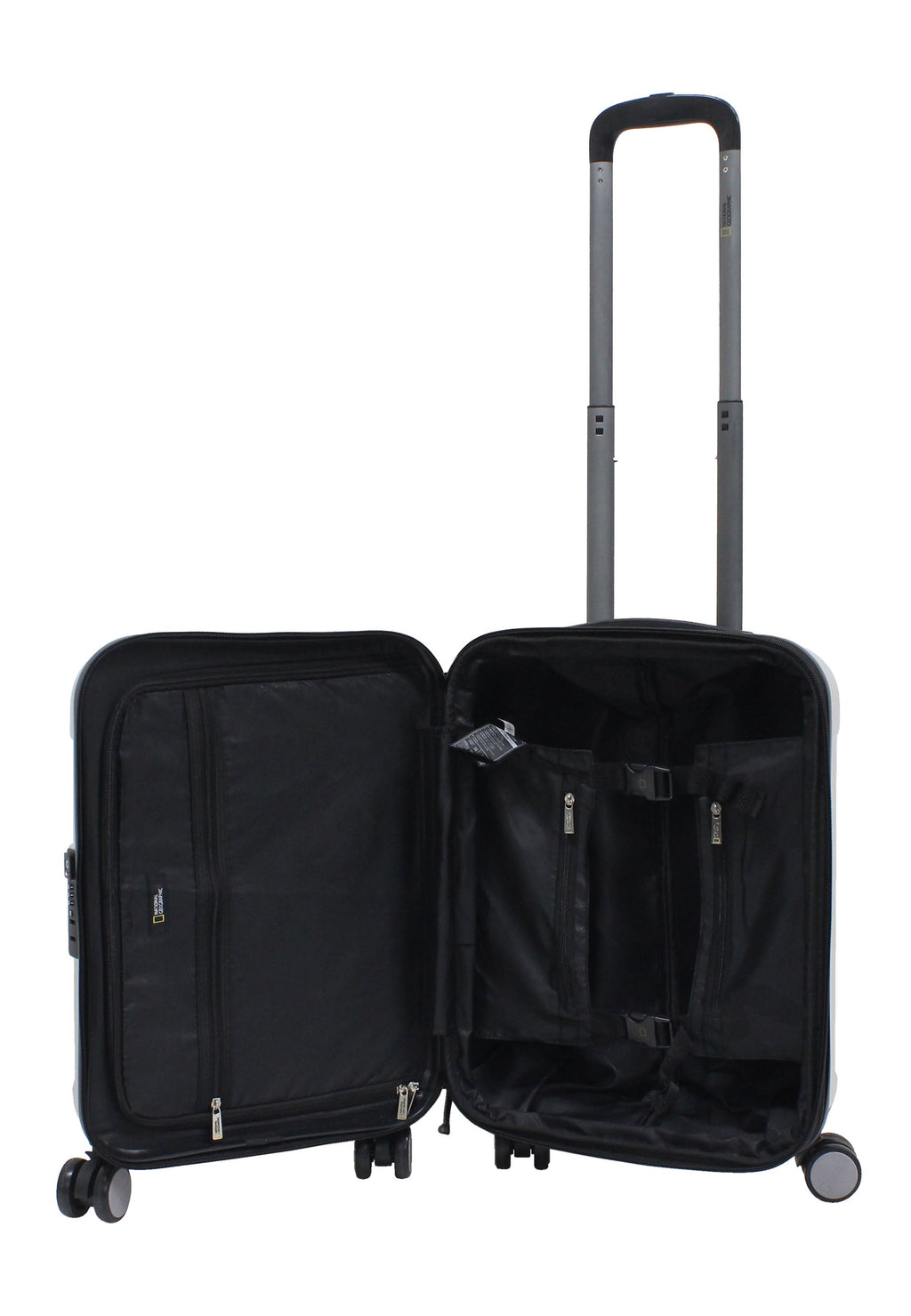 National Geographic Transit Handgepäckkoffer 55 cm Small Silber – Produktansicht 2