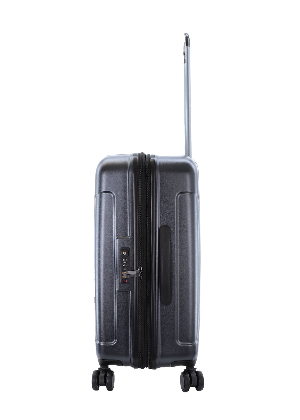 National Geographic Canyon Hartschalenkoffer 67 cm Medium Metallic Schwarz – Produktansicht 2