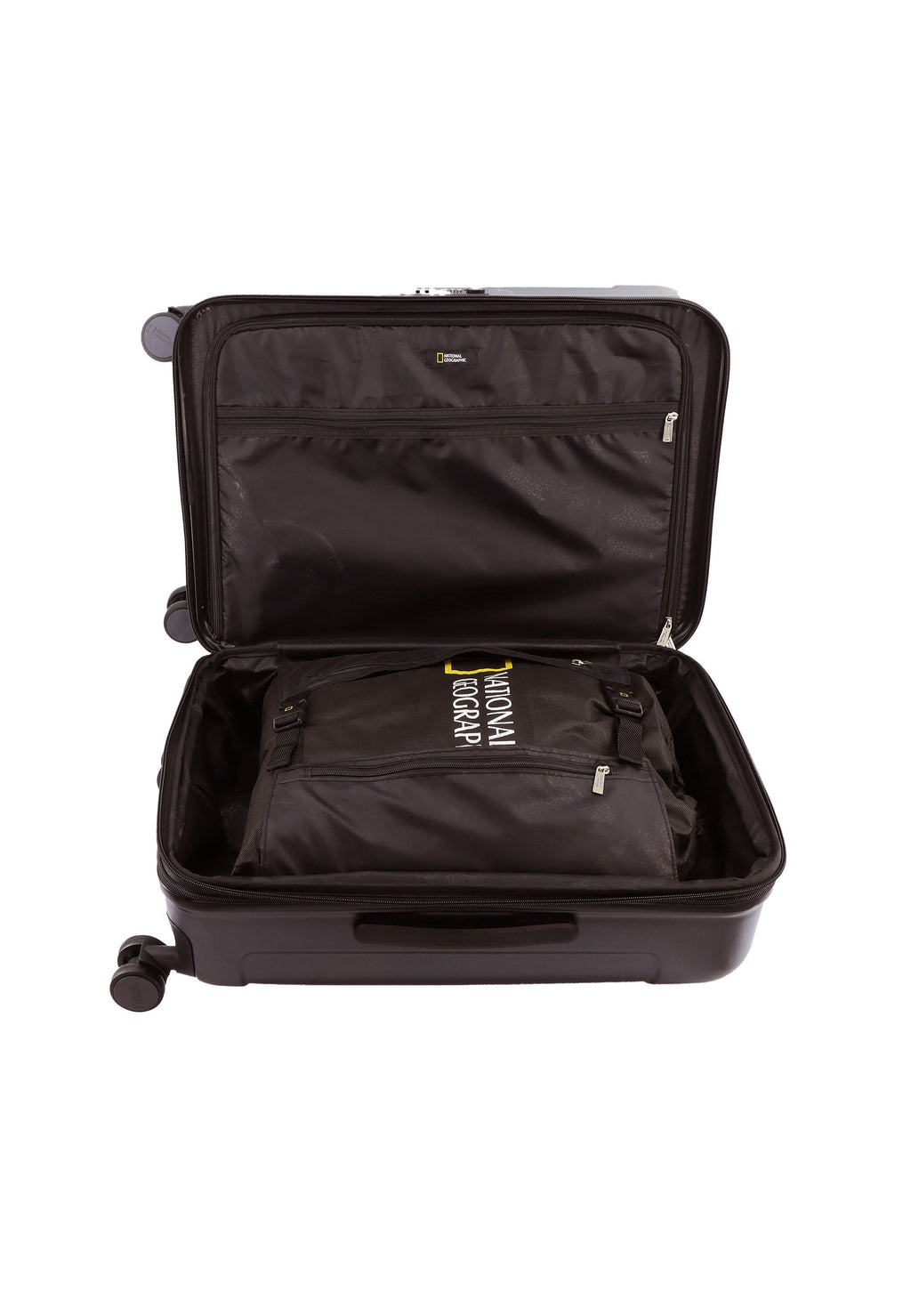 National Geographic Canyon Hartschalenkoffer 67 cm Medium Metallic Schlammfarben – Produktansicht 7