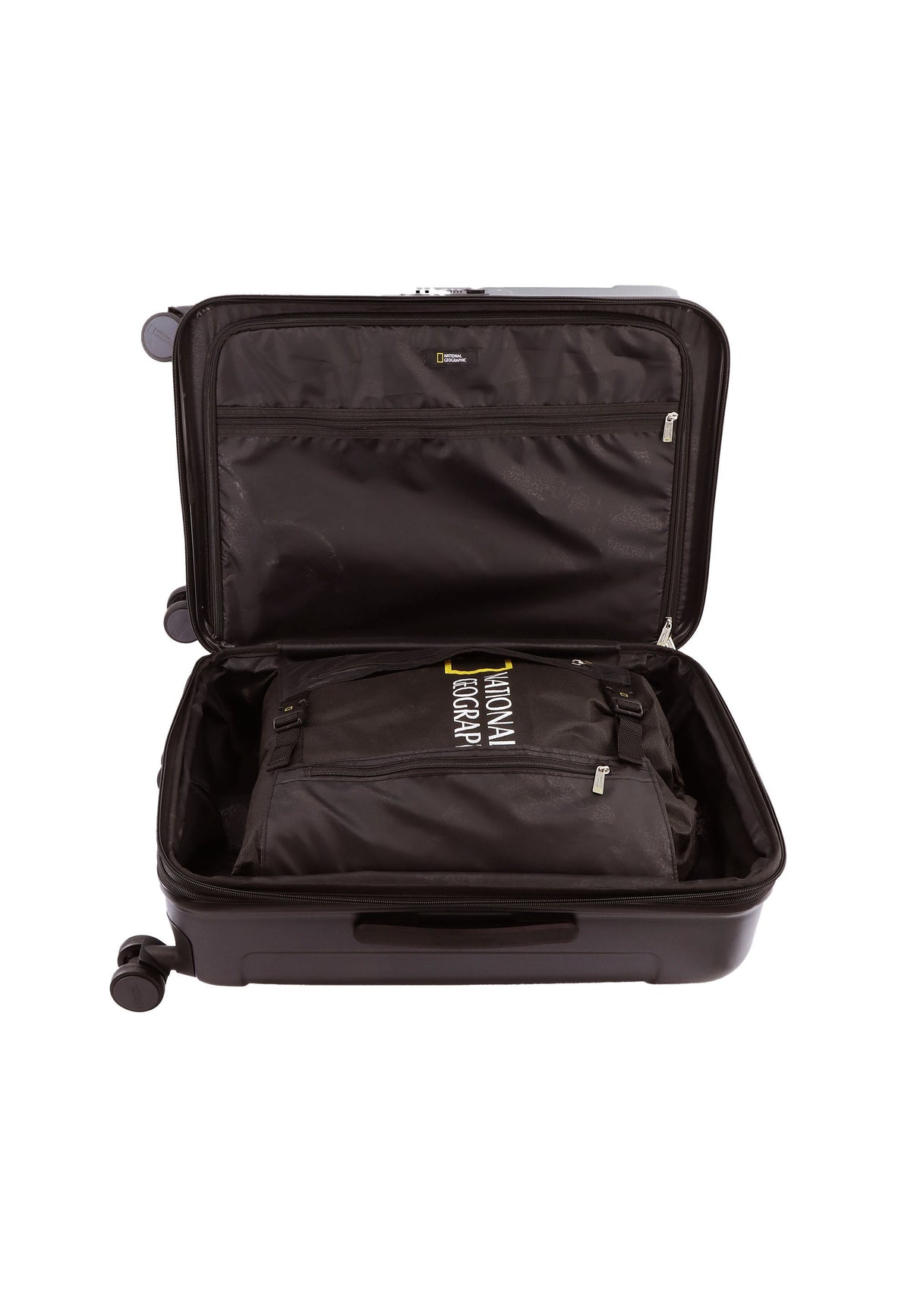 National Geographic Canyon Hartschalenkoffer 67 cm Medium Metallic Schlammfarben – Produktansicht 7