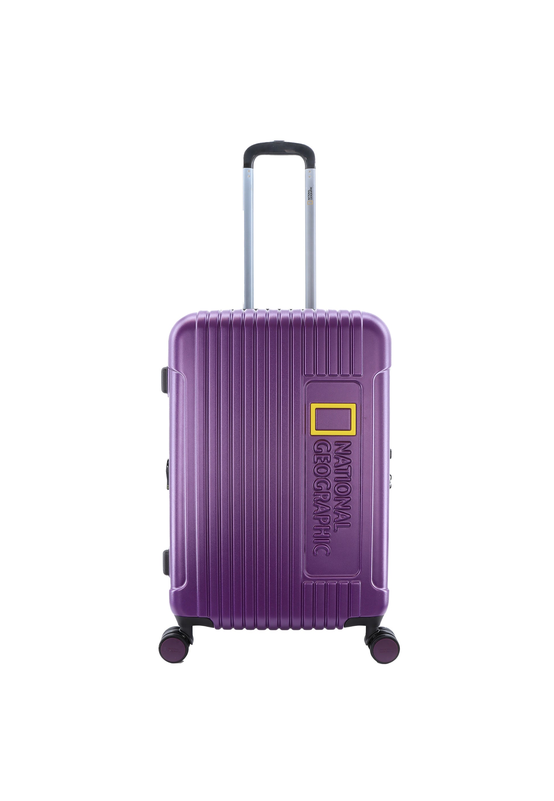National Geographic - Canyon Hartschalenkoffer / Trolley / Reisekoffer - 67 cm - (Medium) - Blau / Lila