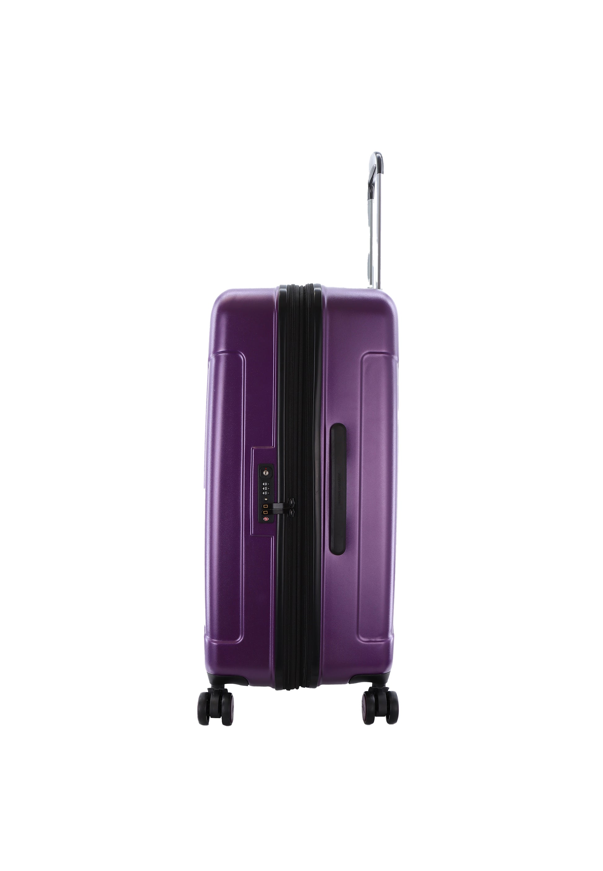 National Geographic - Canyon Hartschalenkoffer / Trolley / Reisekoffer - 77 cm - (Large) - Blau / Lila