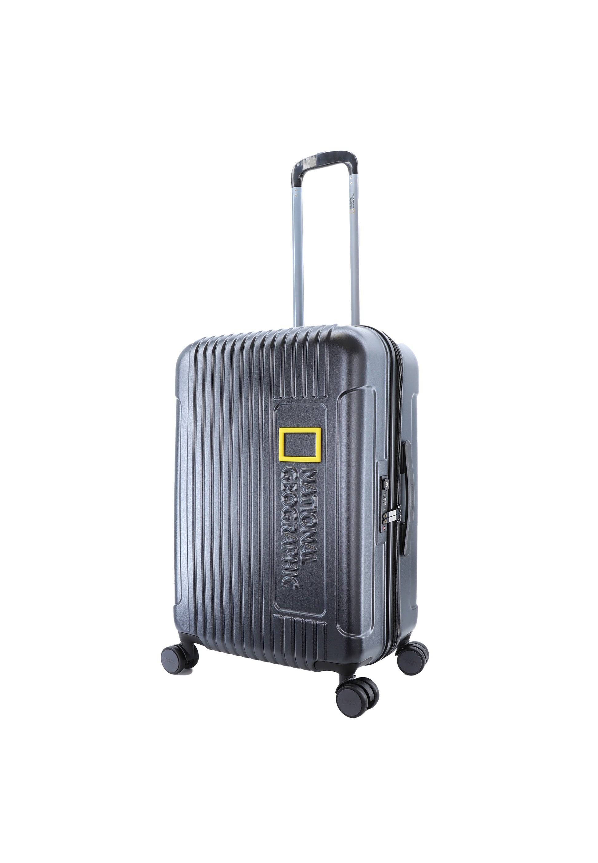 National Geographic - Canyon Hartschalenkoffer / Trolley / Reisekoffer - 67 cm - (Medium) - Schwarz