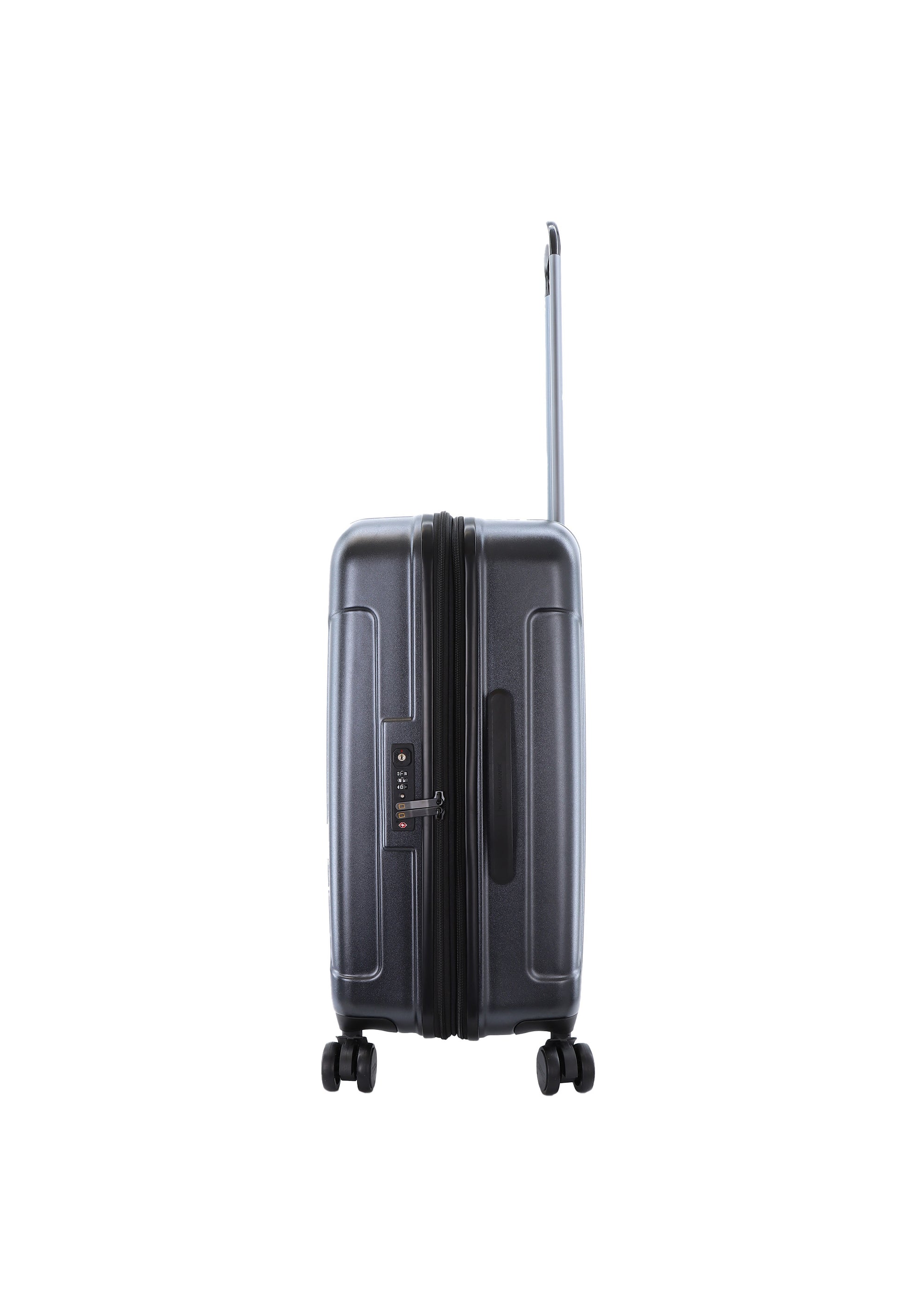 National Geographic - Canyon Hartschalenkoffer / Trolley / Reisekoffer - 67 cm - (Medium) - Silber