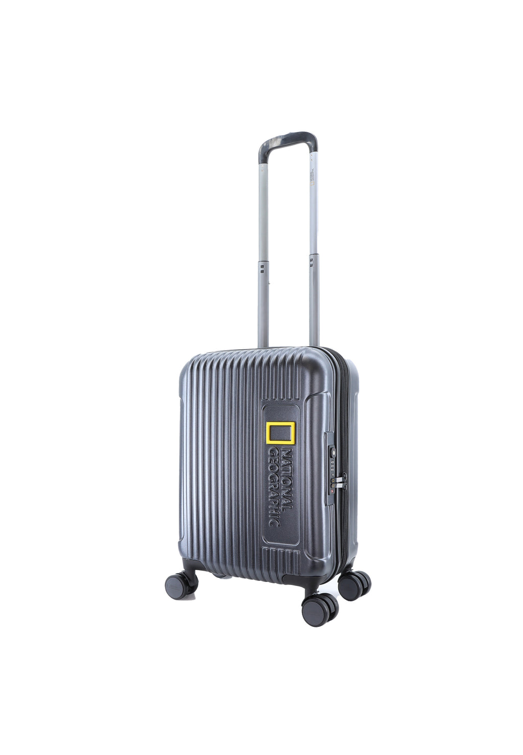 National Geographic - Canyon Handgepäck Hartschalenkoffer / Trolley / Reisekoffer - 55 cm - (Small) - Schwarz