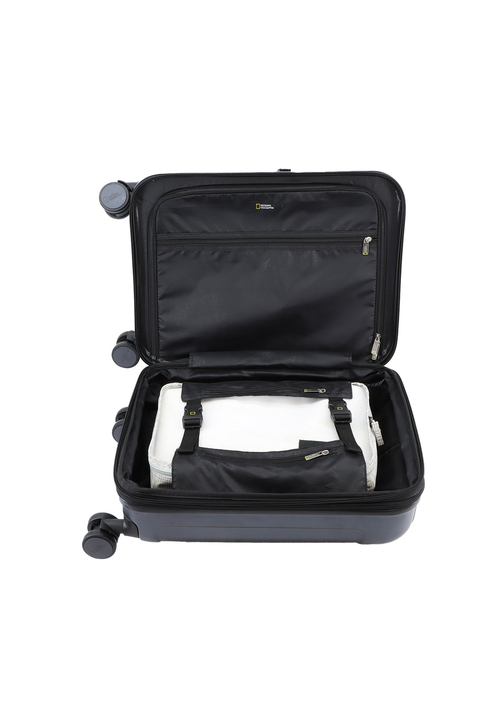 National Geographic - Canyon Handgepäck Hartschalenkoffer / Trolley / Reisekoffer - 55 cm - (Small) - Rot