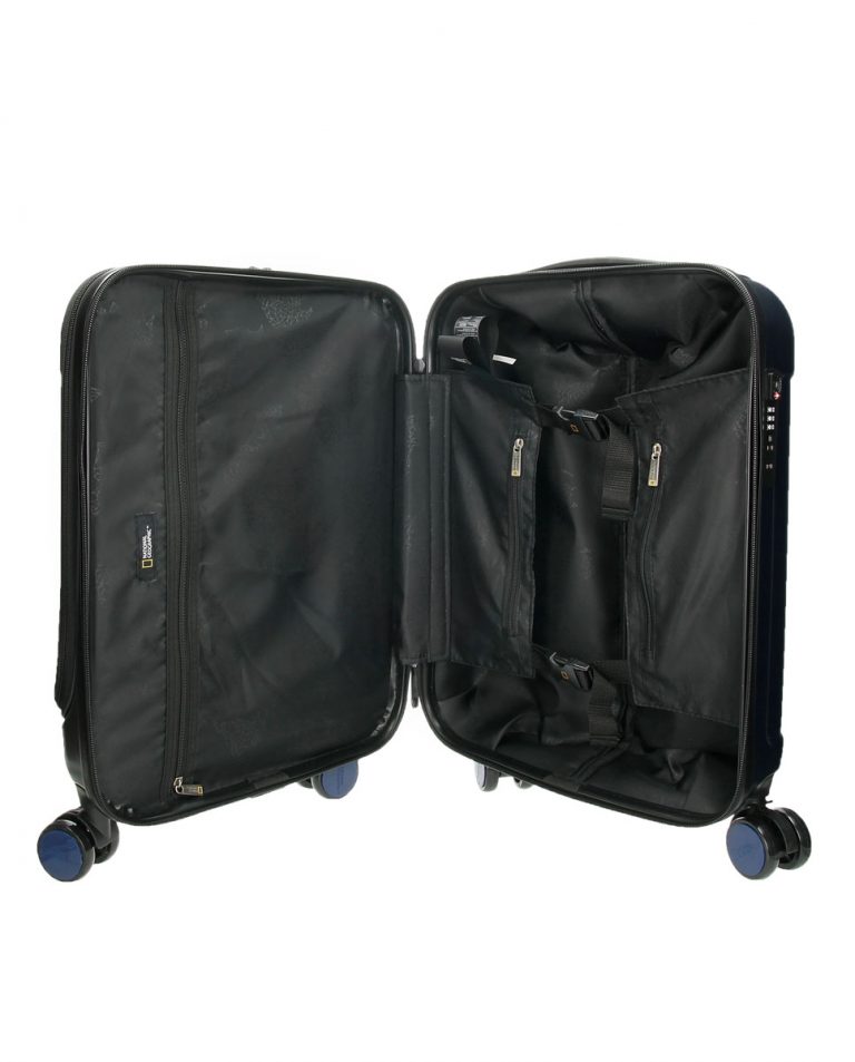 National Geographic Transit Handgepäckkoffer 55 cm Small mit Laptopfach Marineblau – Produktansicht 5