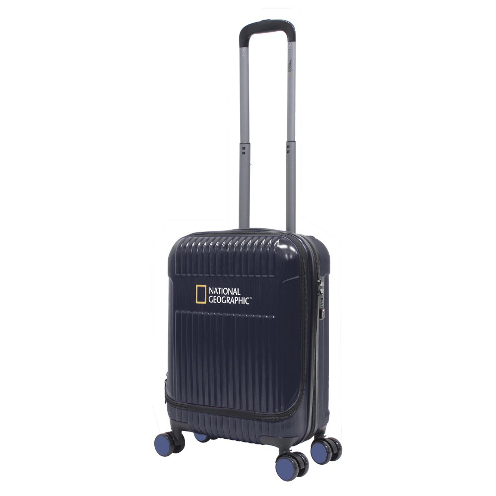 National Geographic Transit Handgepäckkoffer 55 cm Small mit Laptopfach Marineblau – Produktansicht 2