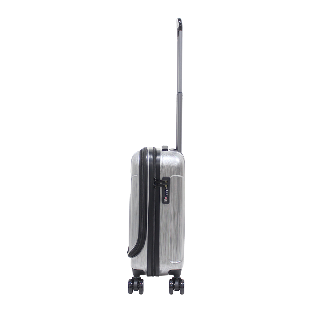 National Geographic Transit Handgepäckkoffer 55 cm Small mit Laptopfach Silber – Produktansicht 3
