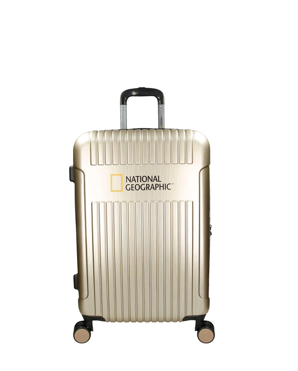 National Geographic Transit Hartschalenkoffer 67 cm Medium Champagnergold – Produktansicht 2