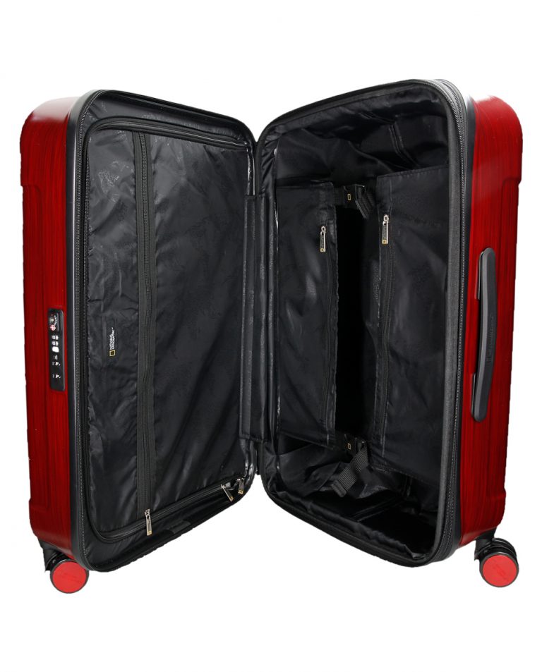National Geographic Transit Hartschalenkoffer 67 cm Medium Rot – Produktansicht 4