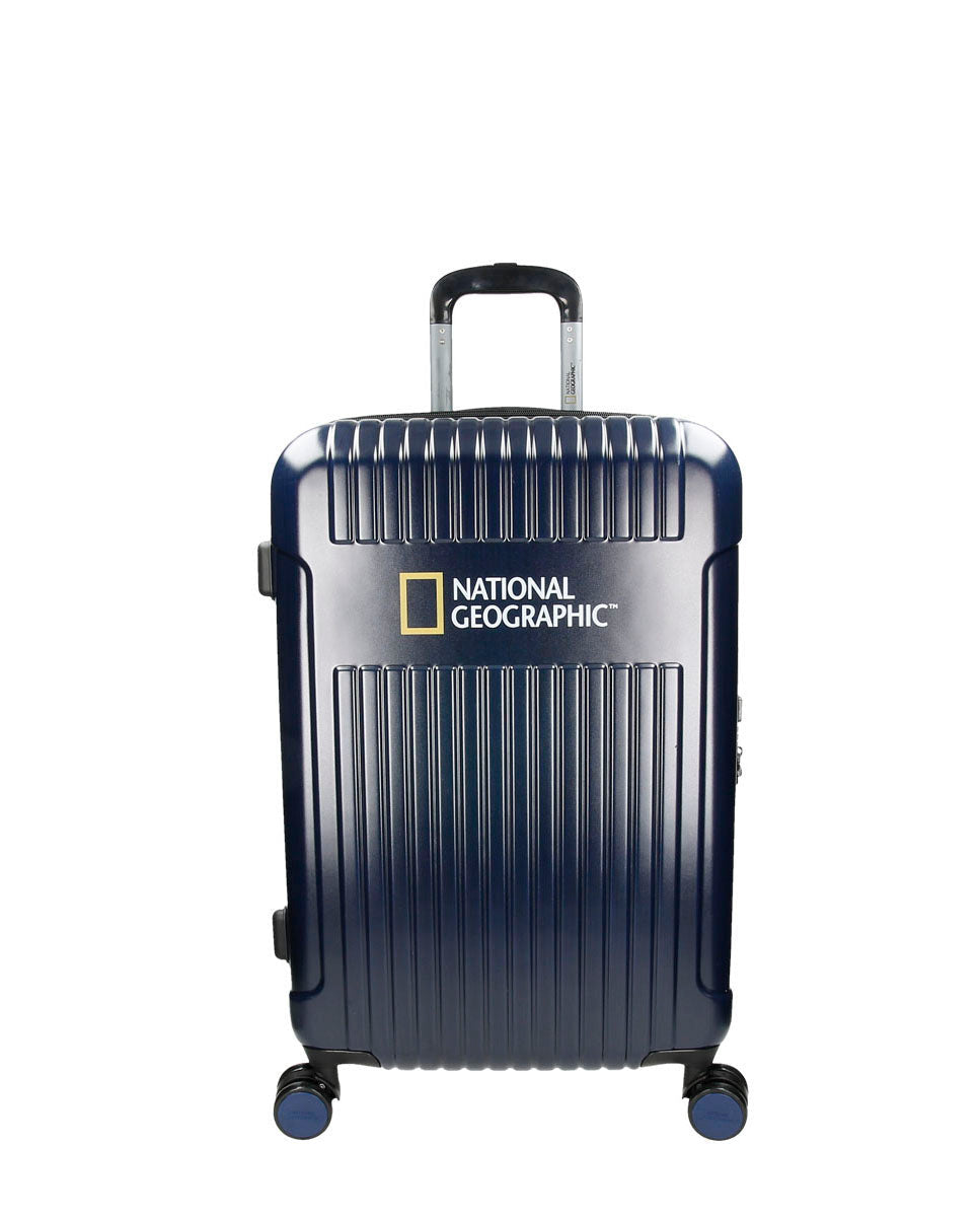 National Geographic Transit Hartschalenkoffer 67 cm Medium Blau – Produktansicht 1