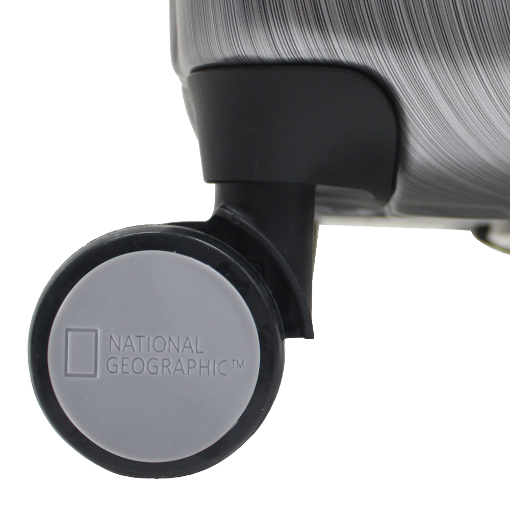 National Geographic Transit Hartschalenkoffer 67 cm Medium Silber – Produktansicht 7