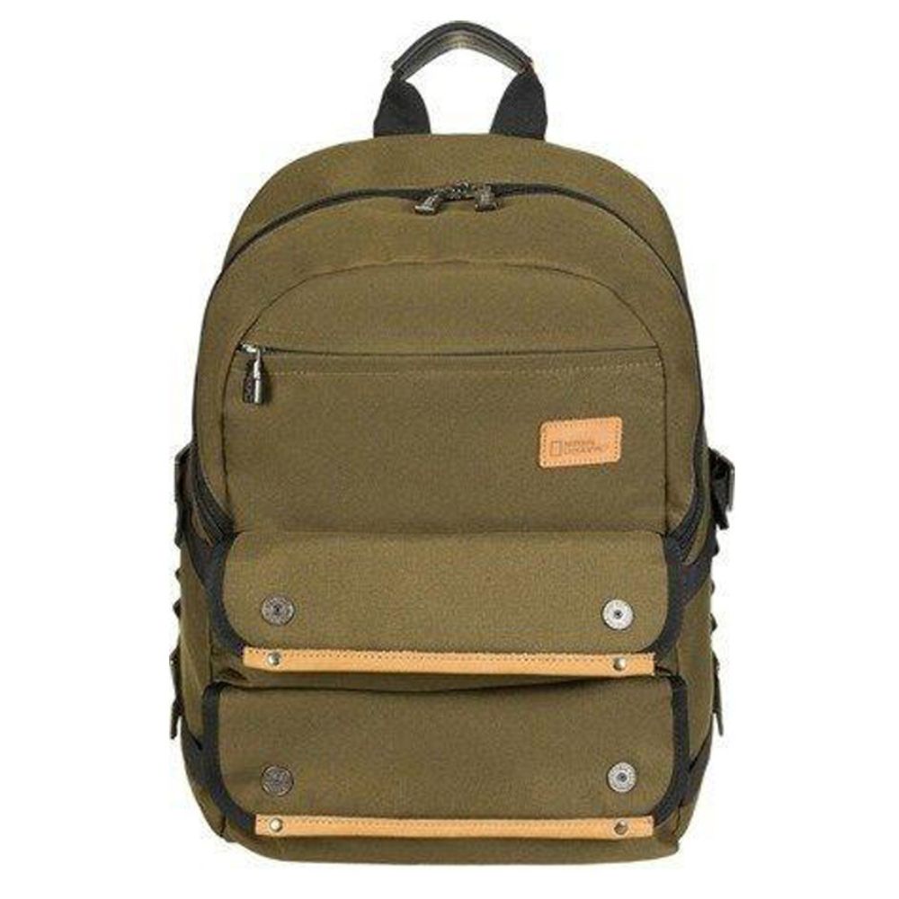 National Geographic Origin Laptop-Rucksack 25 L Khaki – Produktansicht 1