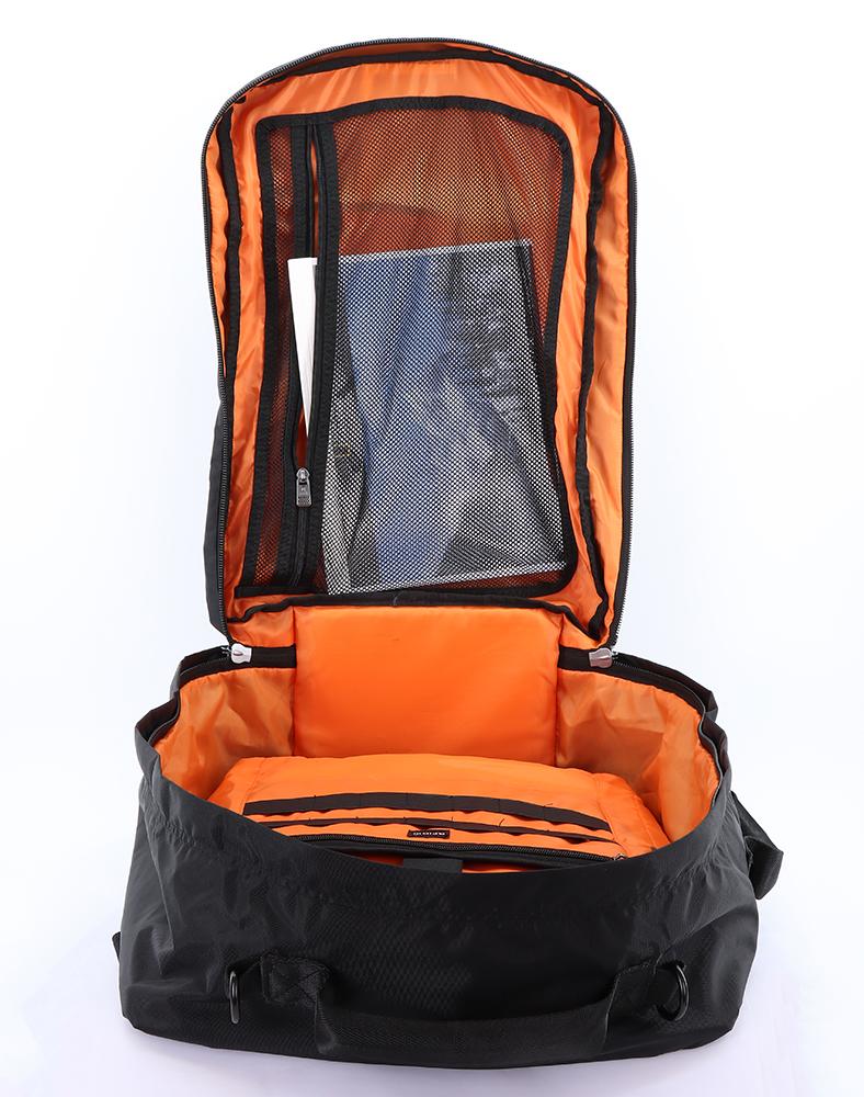 National Geographic - Hybrid Rucksack / Schultertasche / Umhängetasche / Aktentasche - 32L - Schwarz