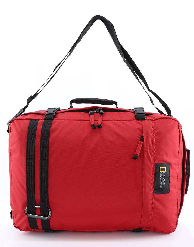National Geographic Hybrid Laptop-Rucksack 32 L Rot – Produktansicht 8