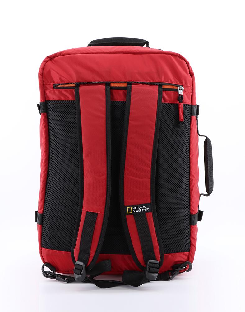 National Geographic Hybrid Laptop-Rucksack 32 L Rot – Produktansicht 4