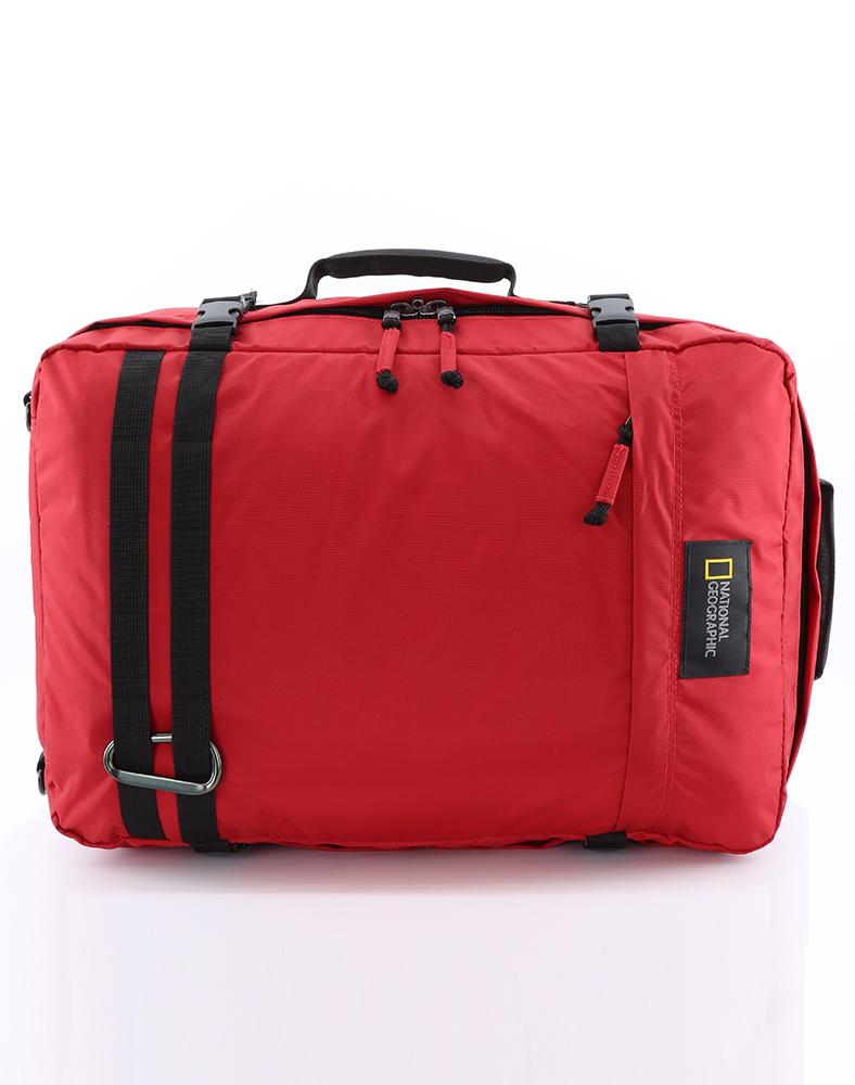 National Geographic Hybrid Laptop-Rucksack 32 L Rot – Produktansicht 6