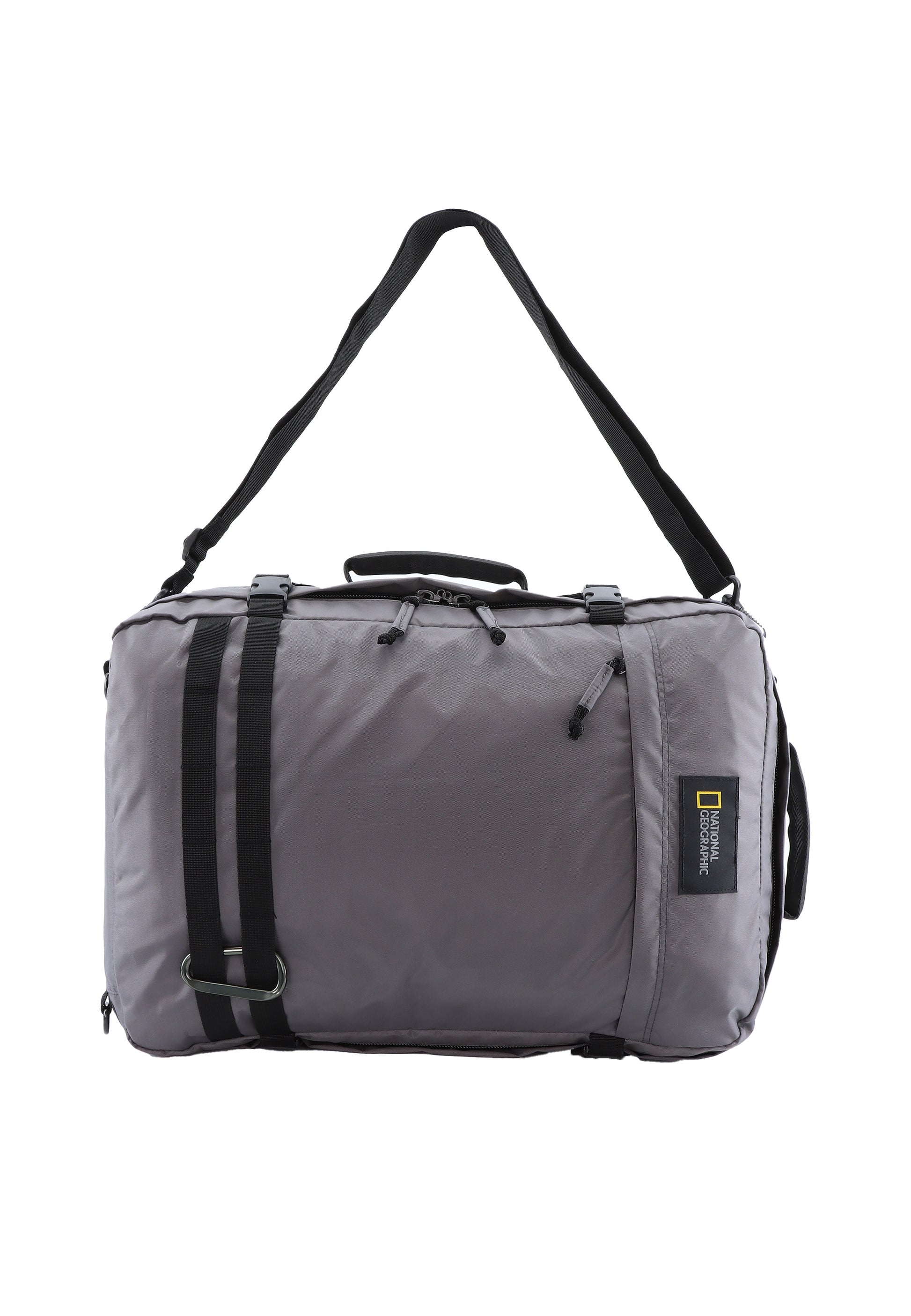 National Geographic - Hybrid Rucksack / Schultertasche / Umhängetasche / Aktentasche - 32L - Anthrazit