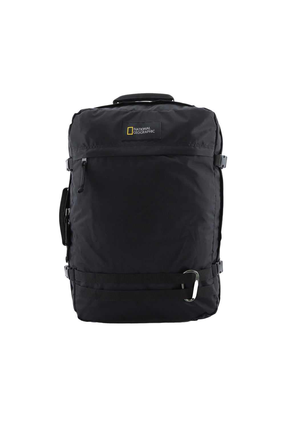 National Geographic - Hybrid Rucksack / Schultertasche / Umhängetasche / Aktentasche - 32L - Schwarz