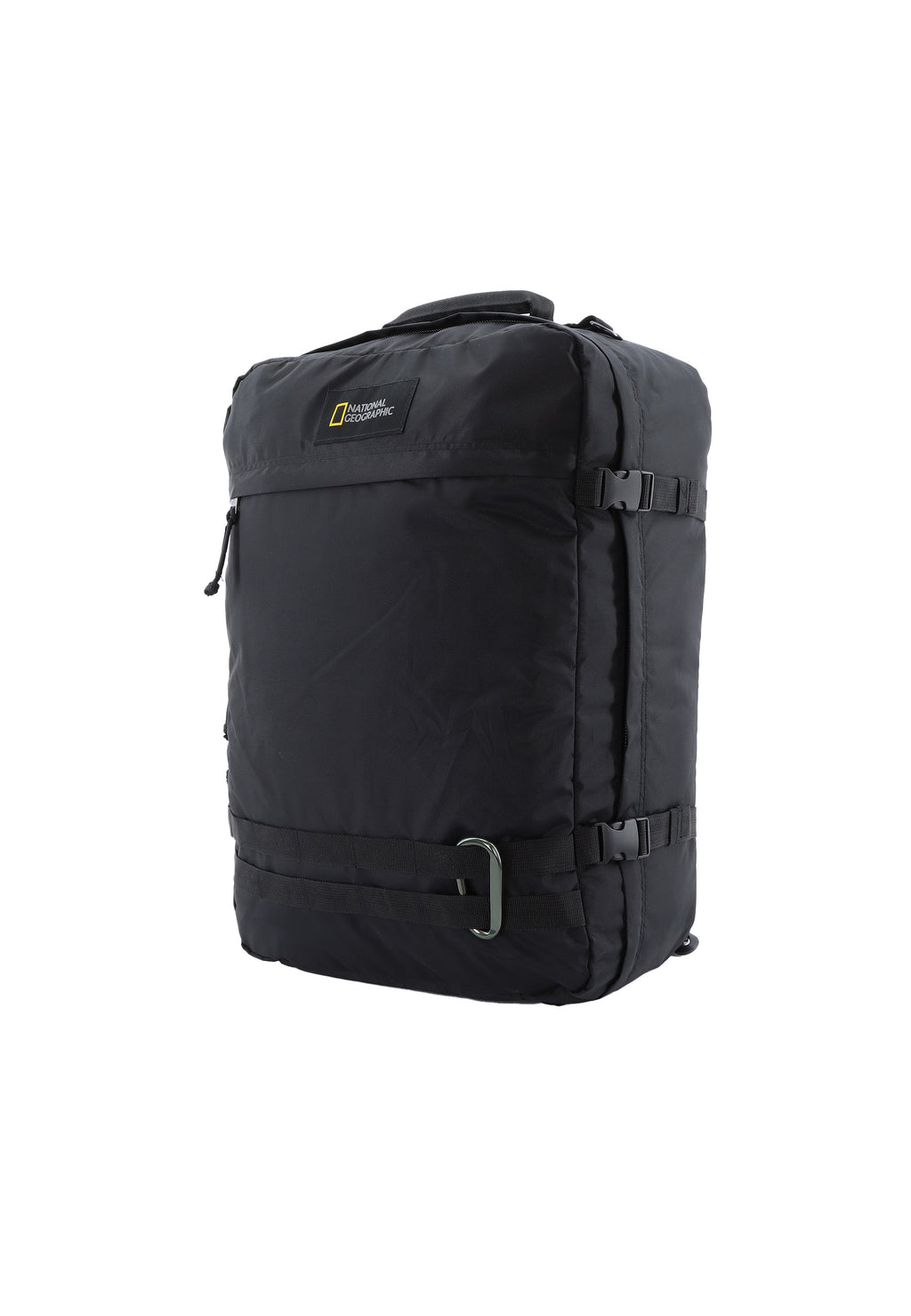 National Geographic - Hybrid Rucksack / Schultertasche / Umhängetasche / Aktentasche - 32L - Schwarz