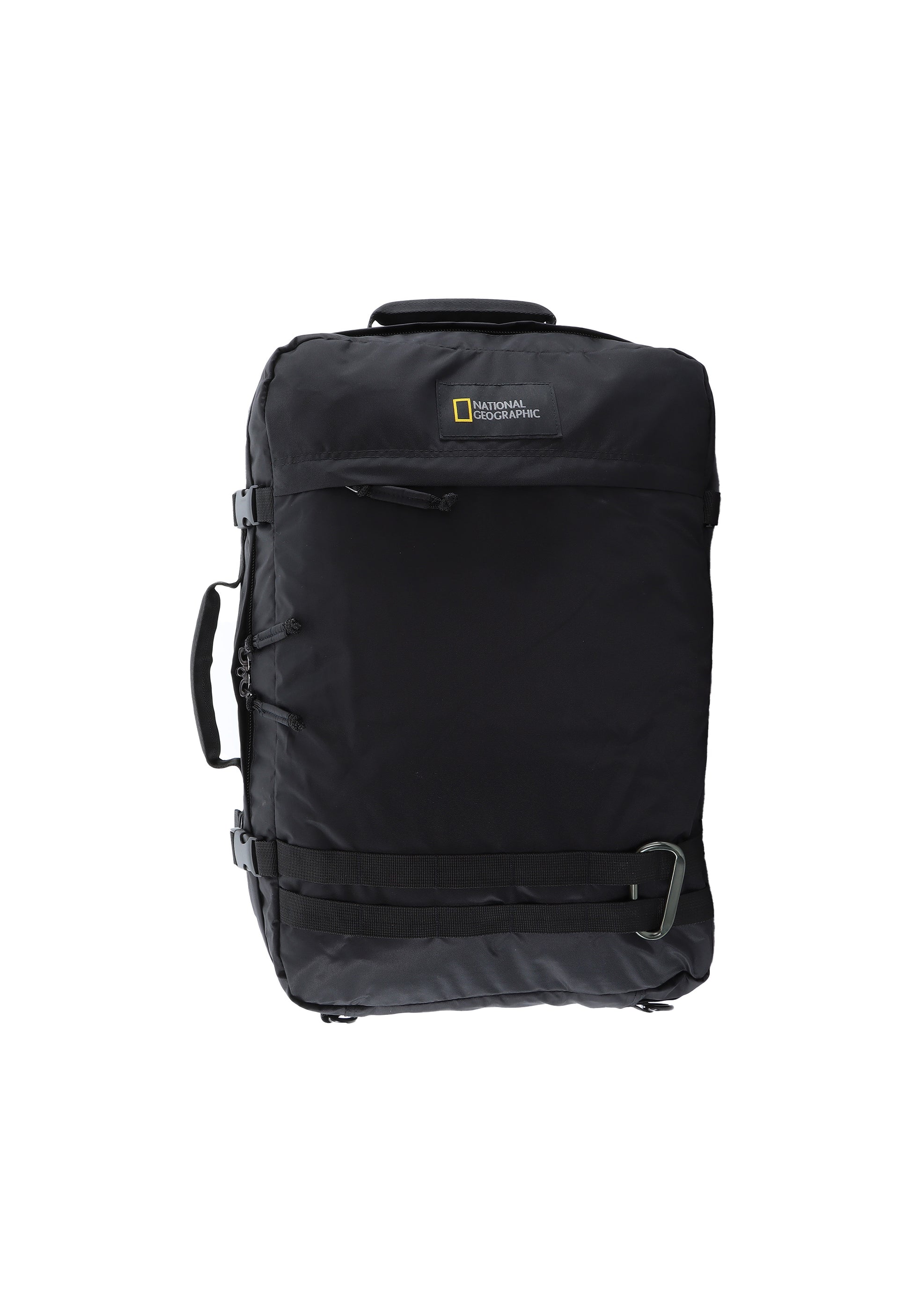 National Geographic - Hybrid Rucksack / Schultertasche / Umhängetasche / Aktentasche - 32L - Schwarz